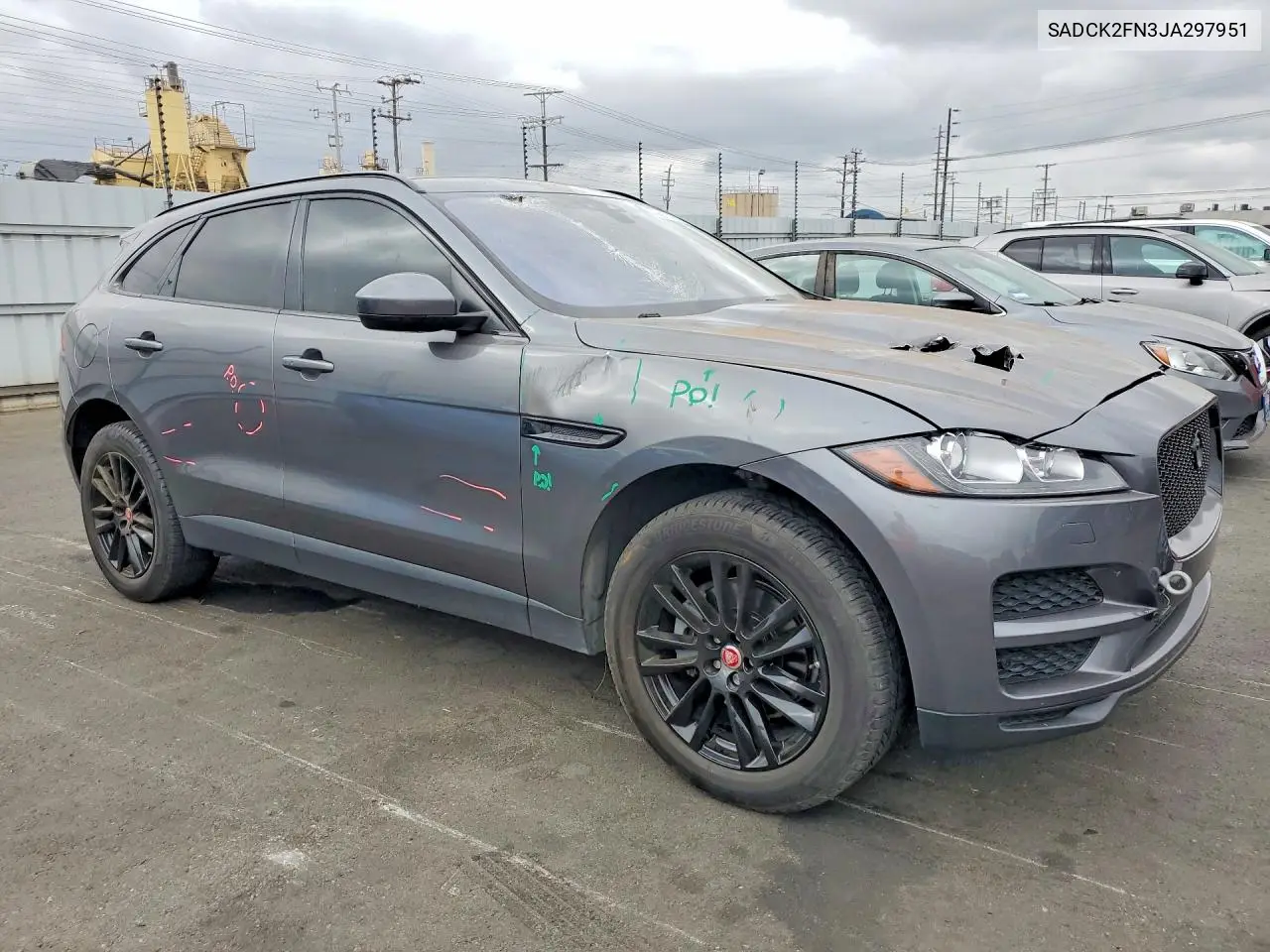 2018 Jaguar F-Pace Prestige VIN: SADCK2FN3JA297951 Lot: 59173936