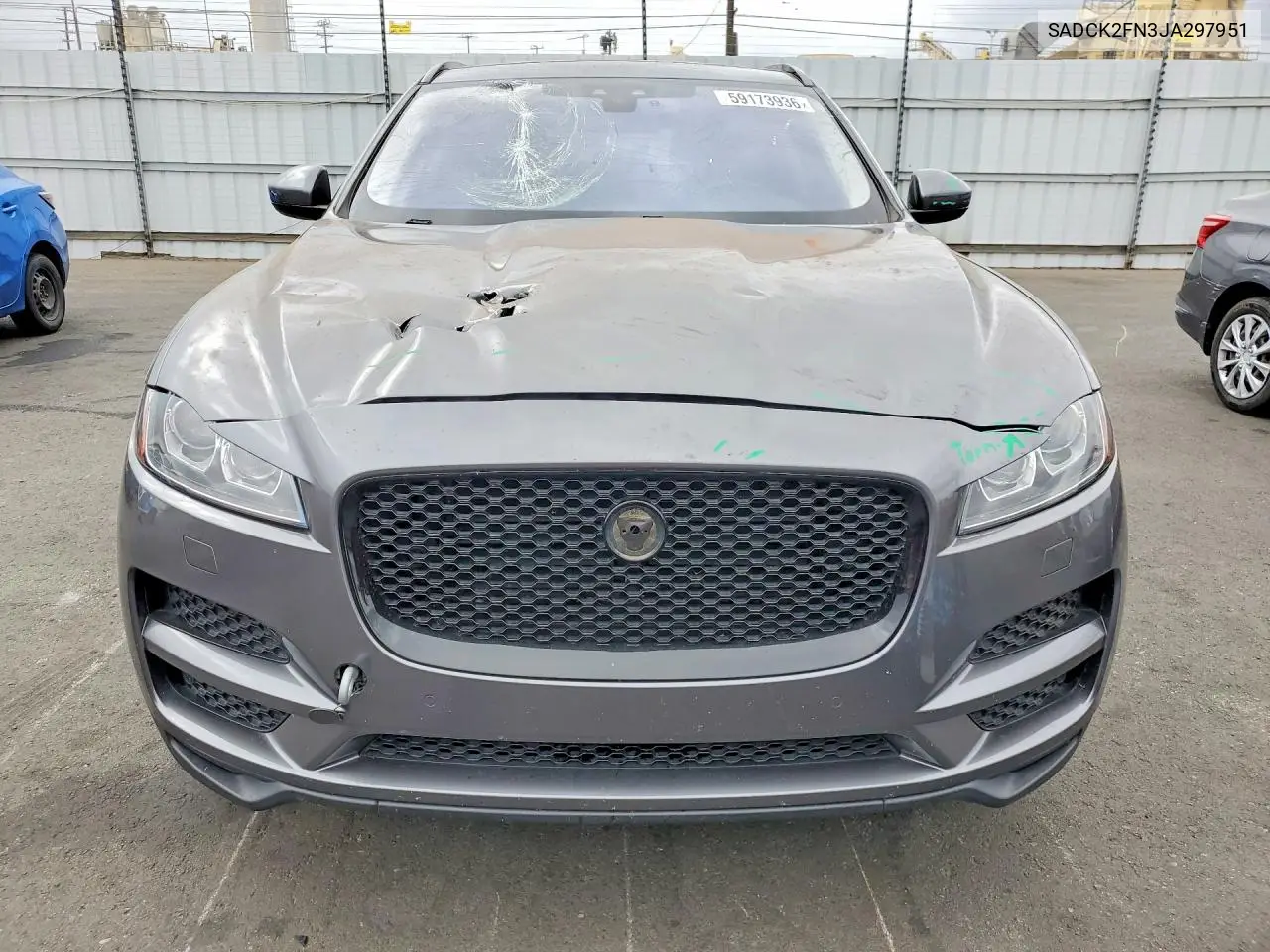 2018 Jaguar F-Pace Prestige VIN: SADCK2FN3JA297951 Lot: 59173936