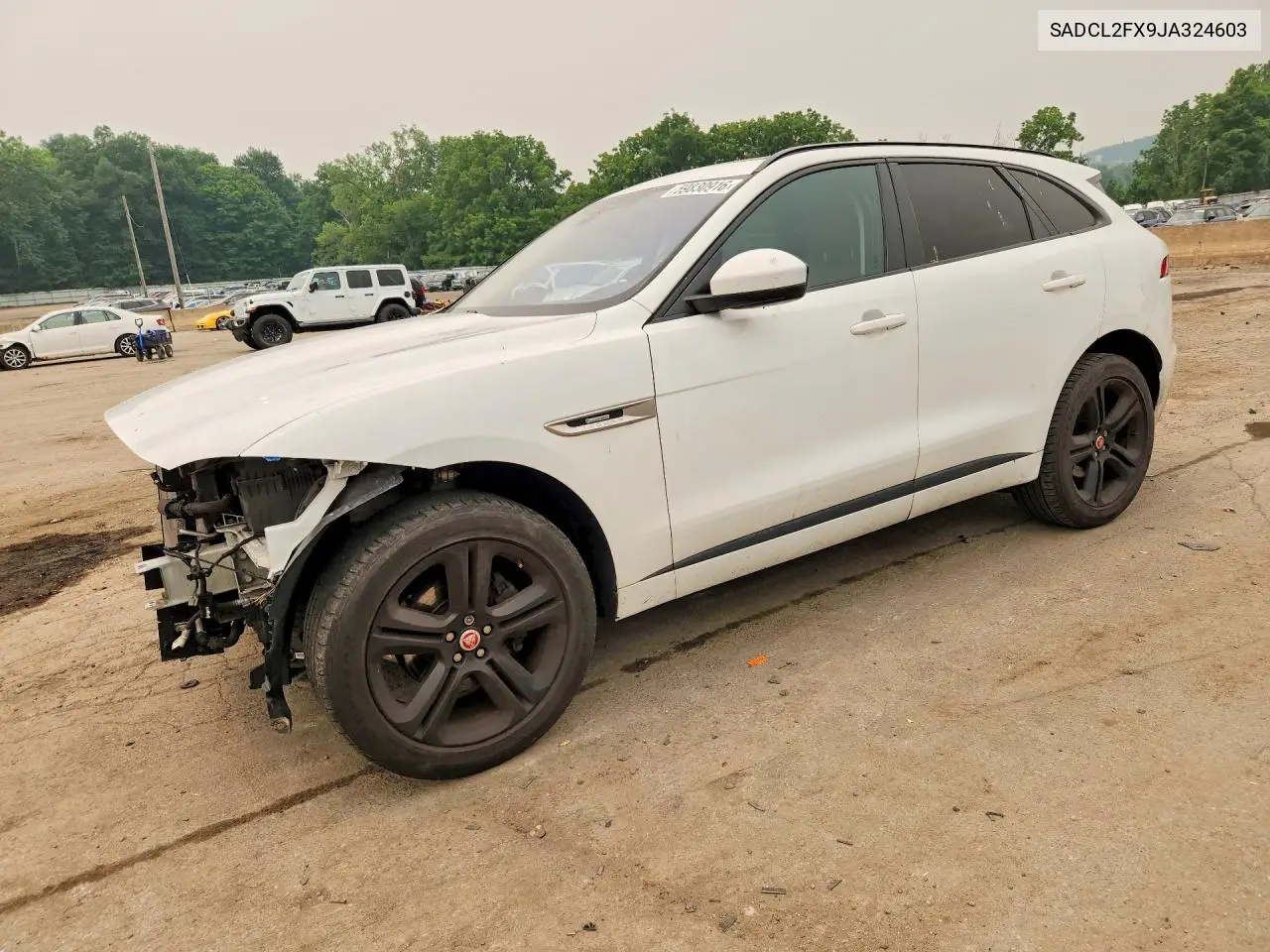 2018 Jaguar F-Pace R - Sport VIN: SADCL2FX9JA324603 Lot: 59830916