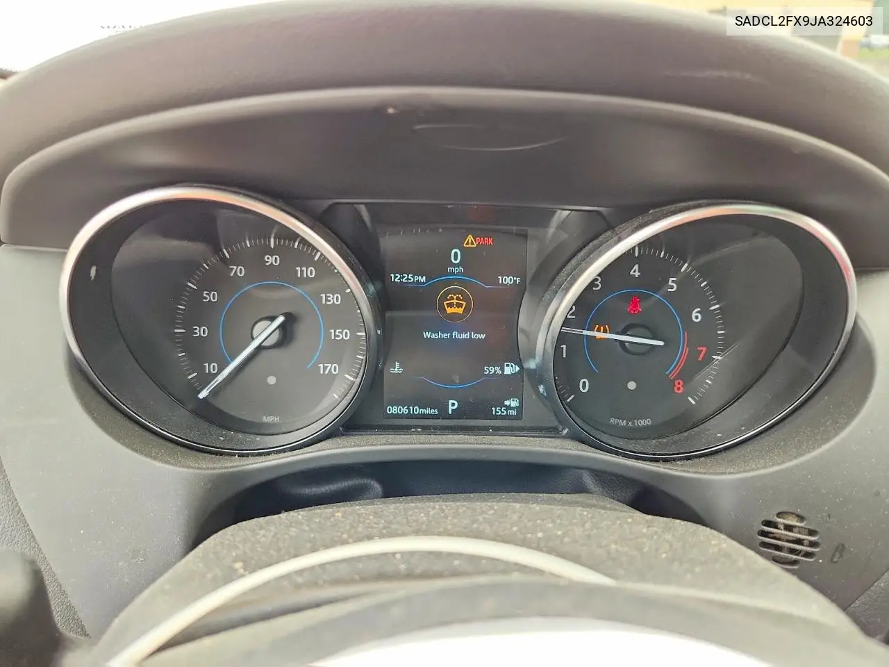 2018 Jaguar F-Pace R - Sport VIN: SADCL2FX9JA324603 Lot: 59830916