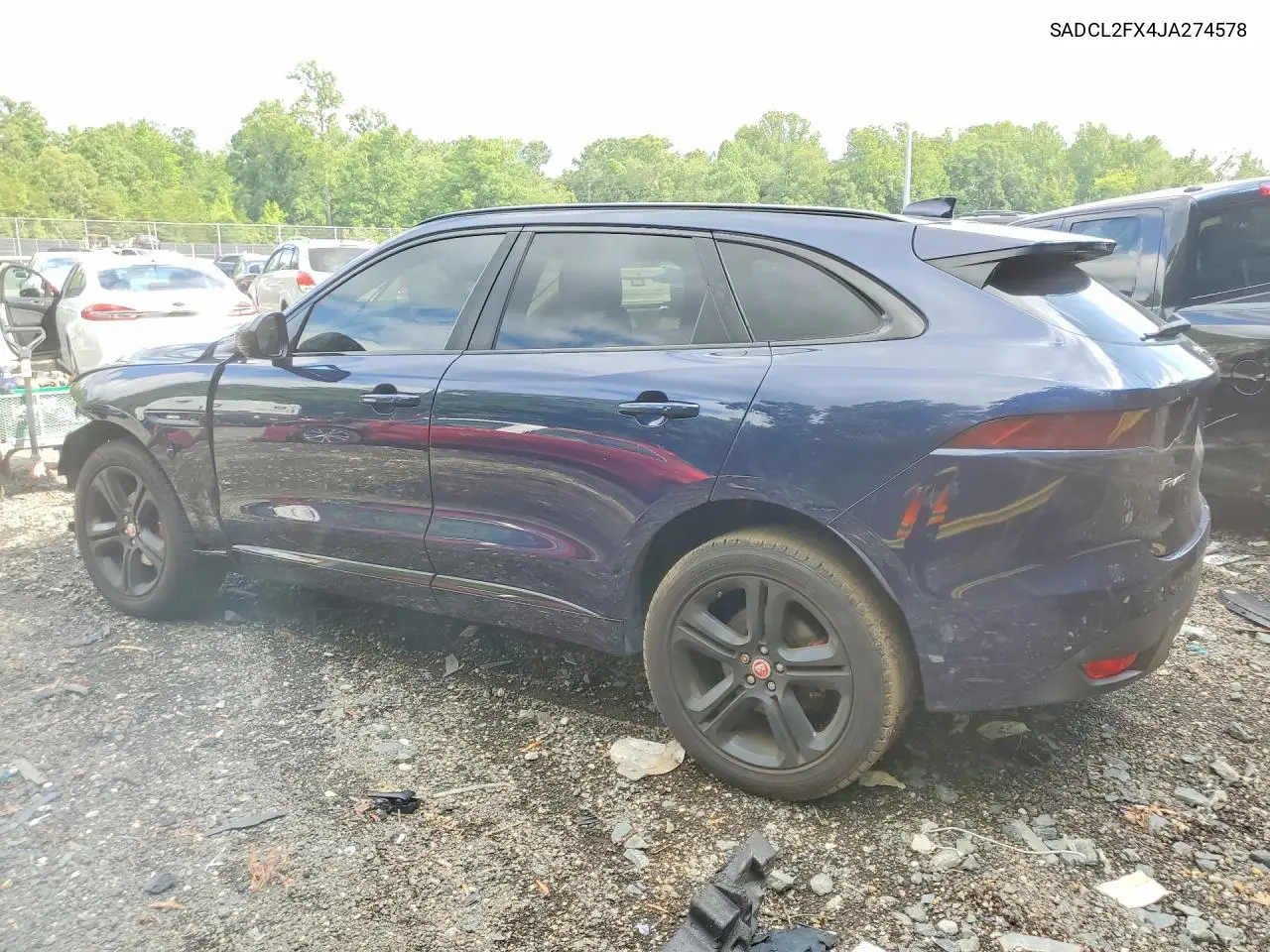 2018 Jaguar F-Pace R - Sport VIN: SADCL2FX4JA274578 Lot: 60306506