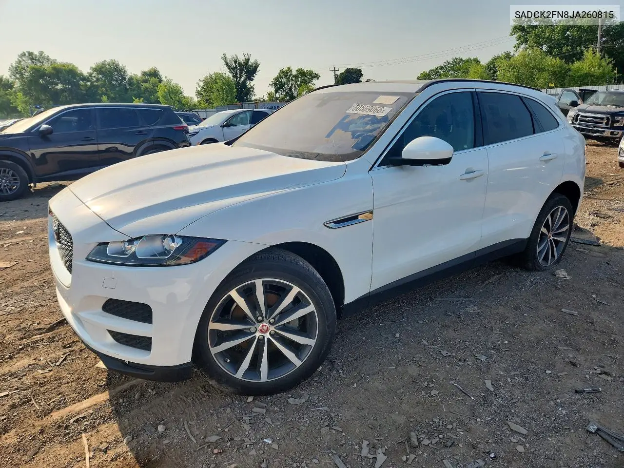 2018 Jaguar F-Pace Prestige VIN: SADCK2FN8JA260815 Lot: 60569066