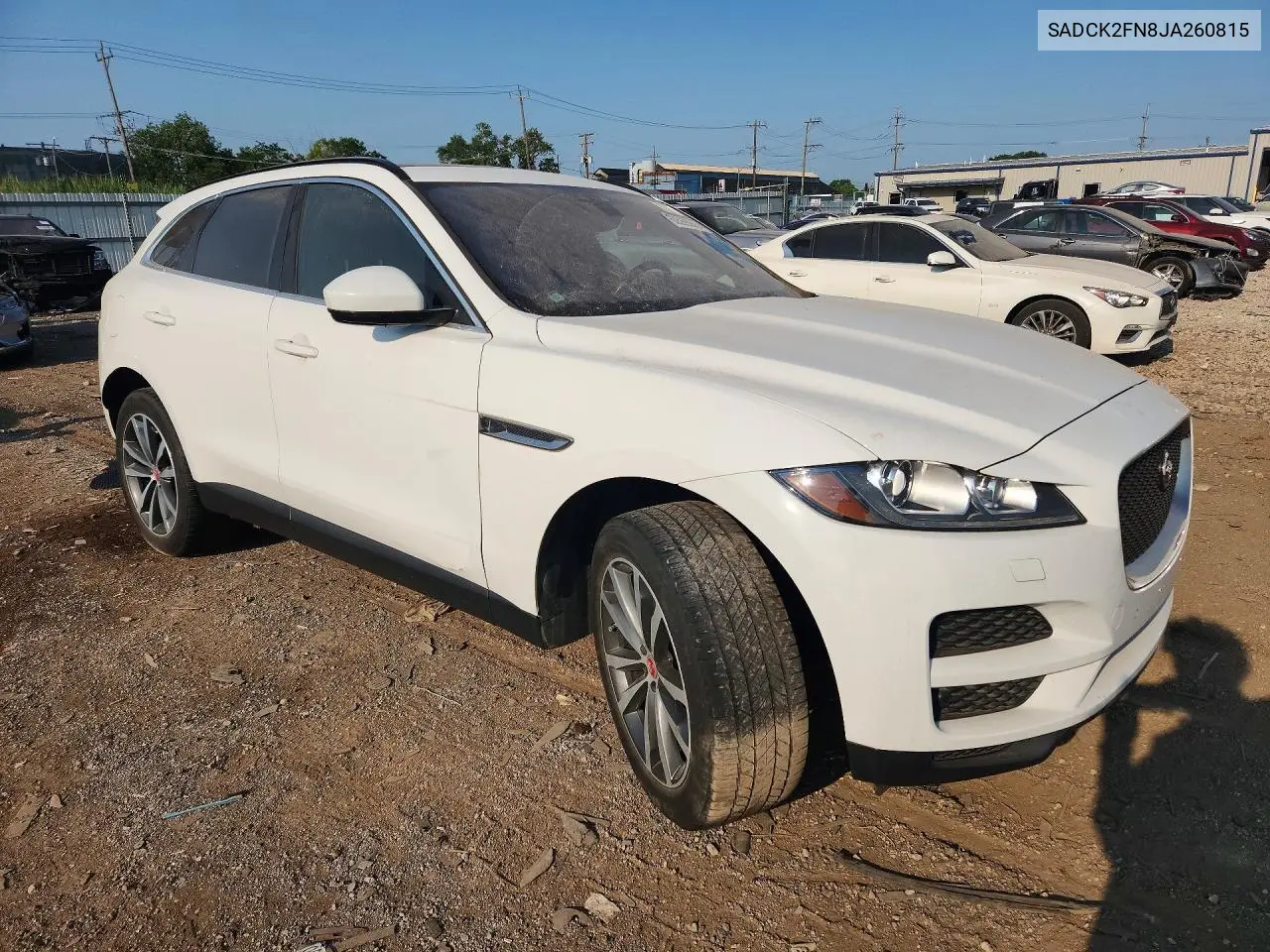 2018 Jaguar F-Pace Prestige VIN: SADCK2FN8JA260815 Lot: 60569066