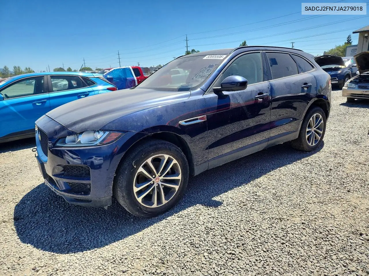 2018 Jaguar F-Pace Premium VIN: SADCJ2FN7JA279018 Lot: 60685506