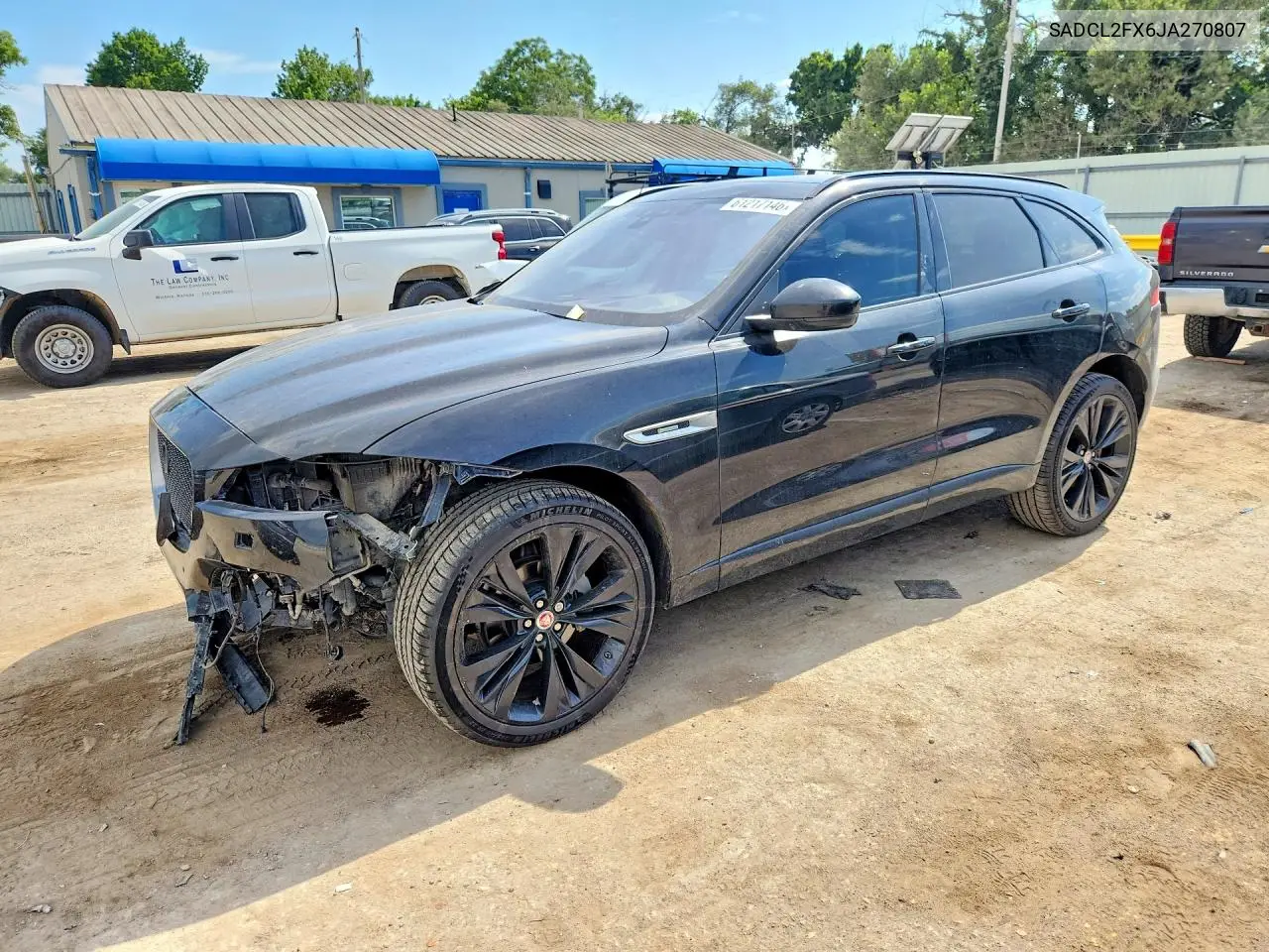 2018 Jaguar F-Pace R - Sport VIN: SADCL2FX6JA270807 Lot: 61217146