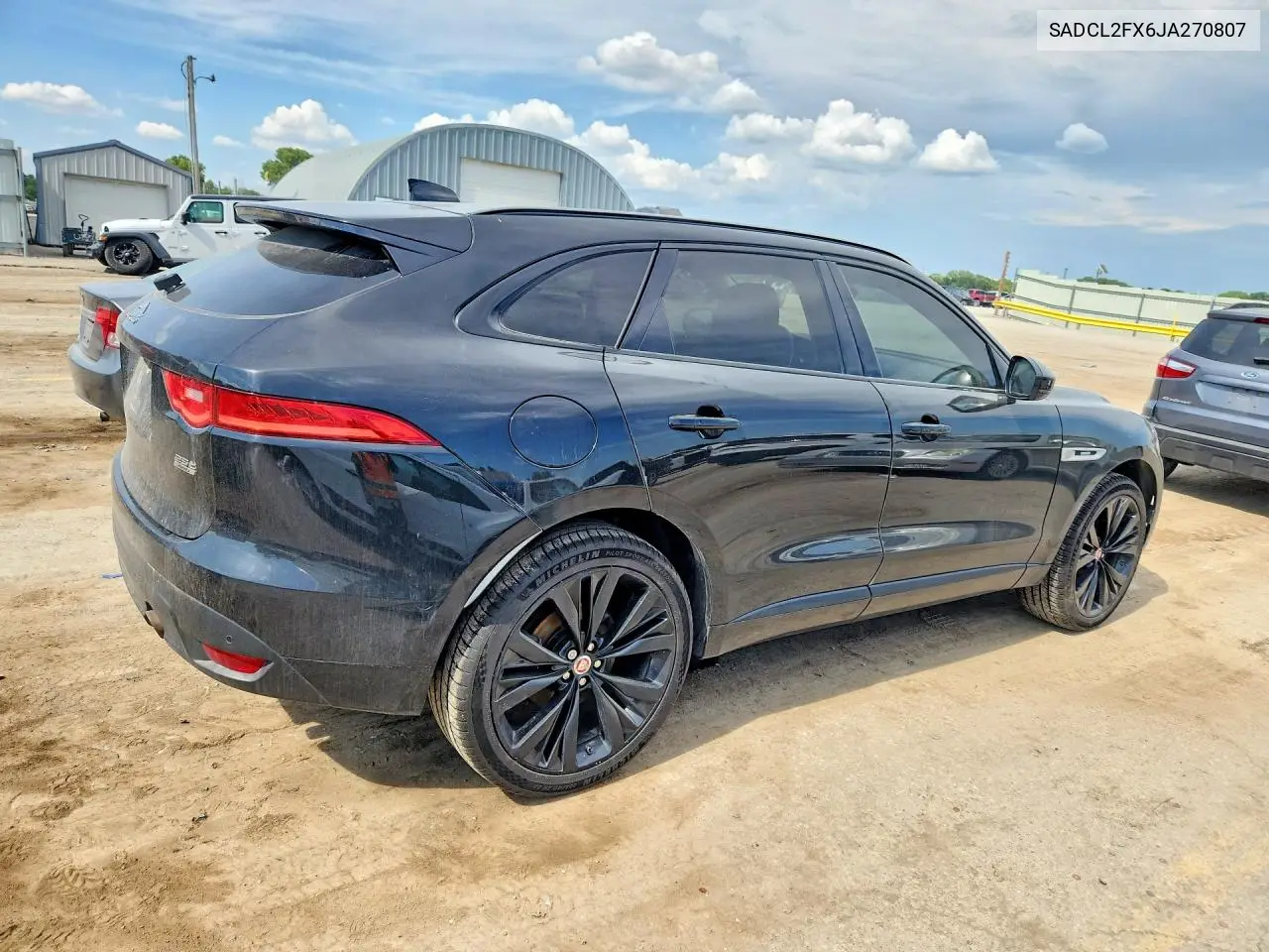 2018 Jaguar F-Pace R - Sport VIN: SADCL2FX6JA270807 Lot: 61217146