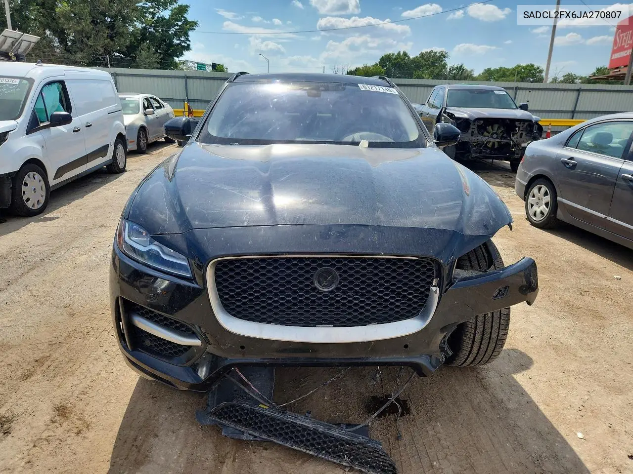 2018 Jaguar F-Pace R - Sport VIN: SADCL2FX6JA270807 Lot: 61217146