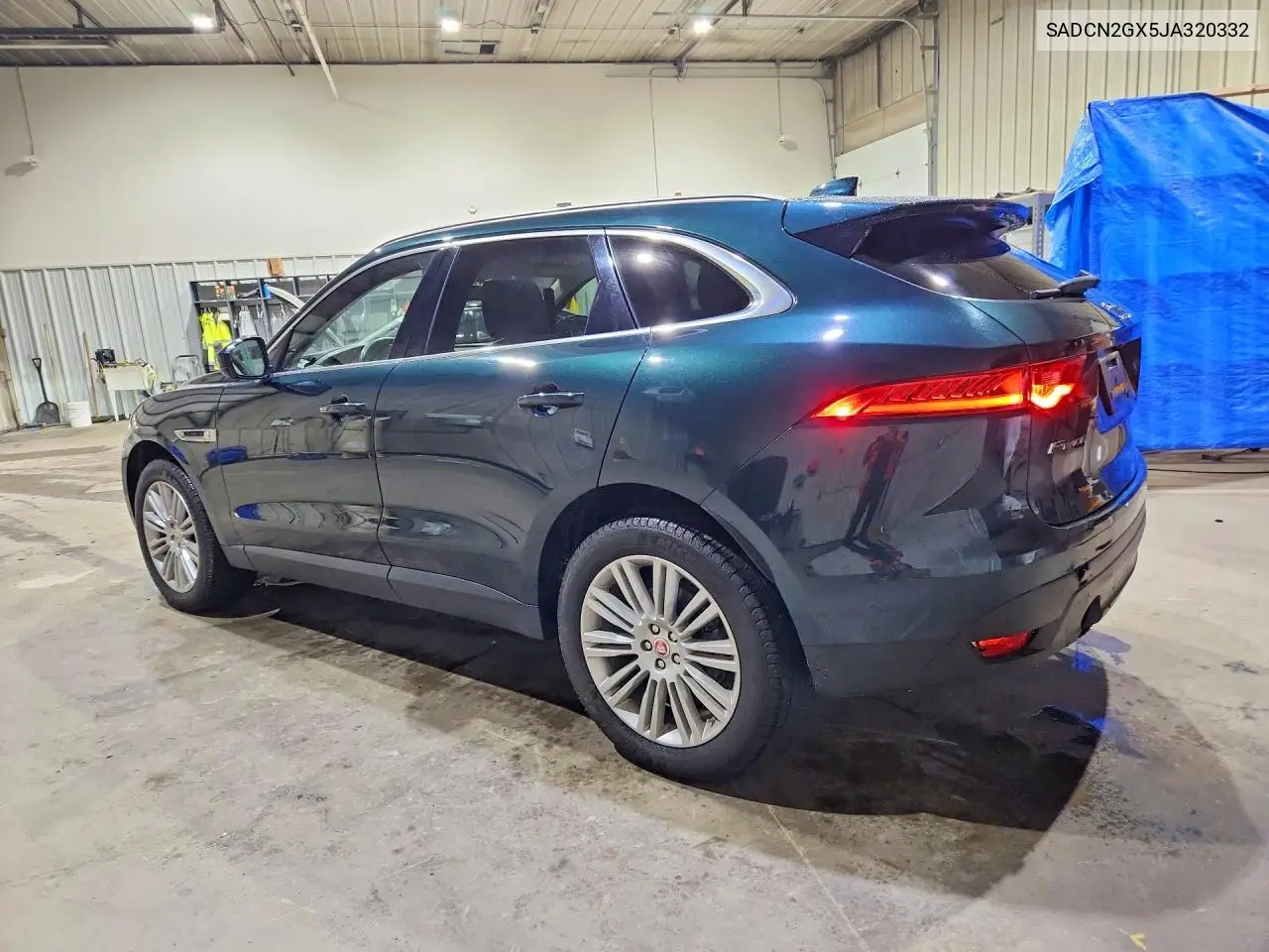2018 Jaguar F-Pace Portfolio VIN: SADCN2GX5JA320332 Lot: 61483606