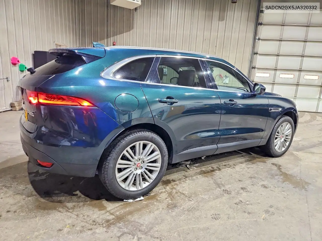 2018 Jaguar F-Pace Portfolio VIN: SADCN2GX5JA320332 Lot: 61483606