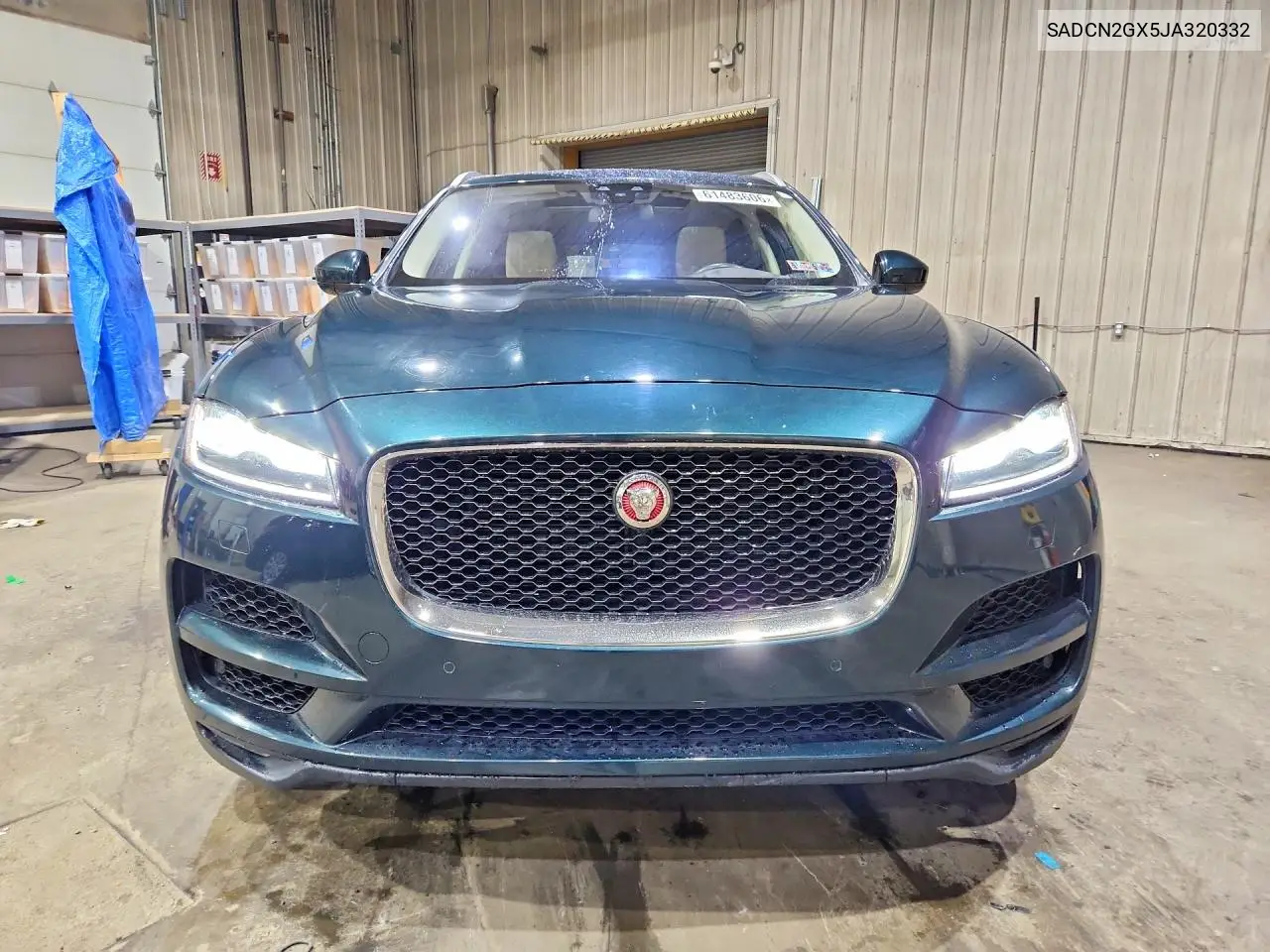2018 Jaguar F-Pace Portfolio VIN: SADCN2GX5JA320332 Lot: 61483606