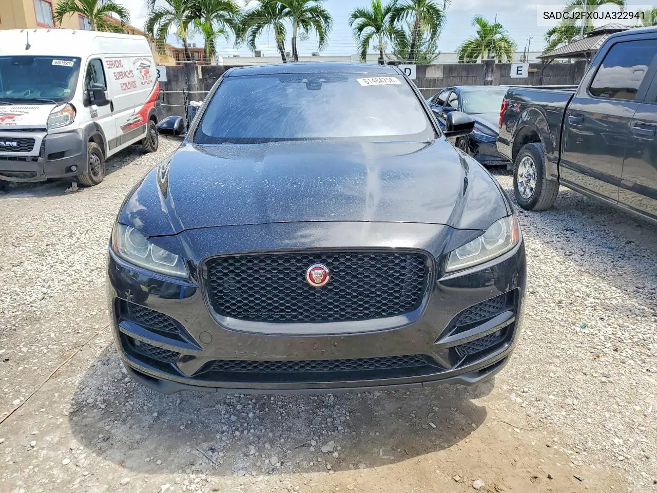 2018 Jaguar F-Pace Premium VIN: SADCJ2FX0JA322941 Lot: 61484756