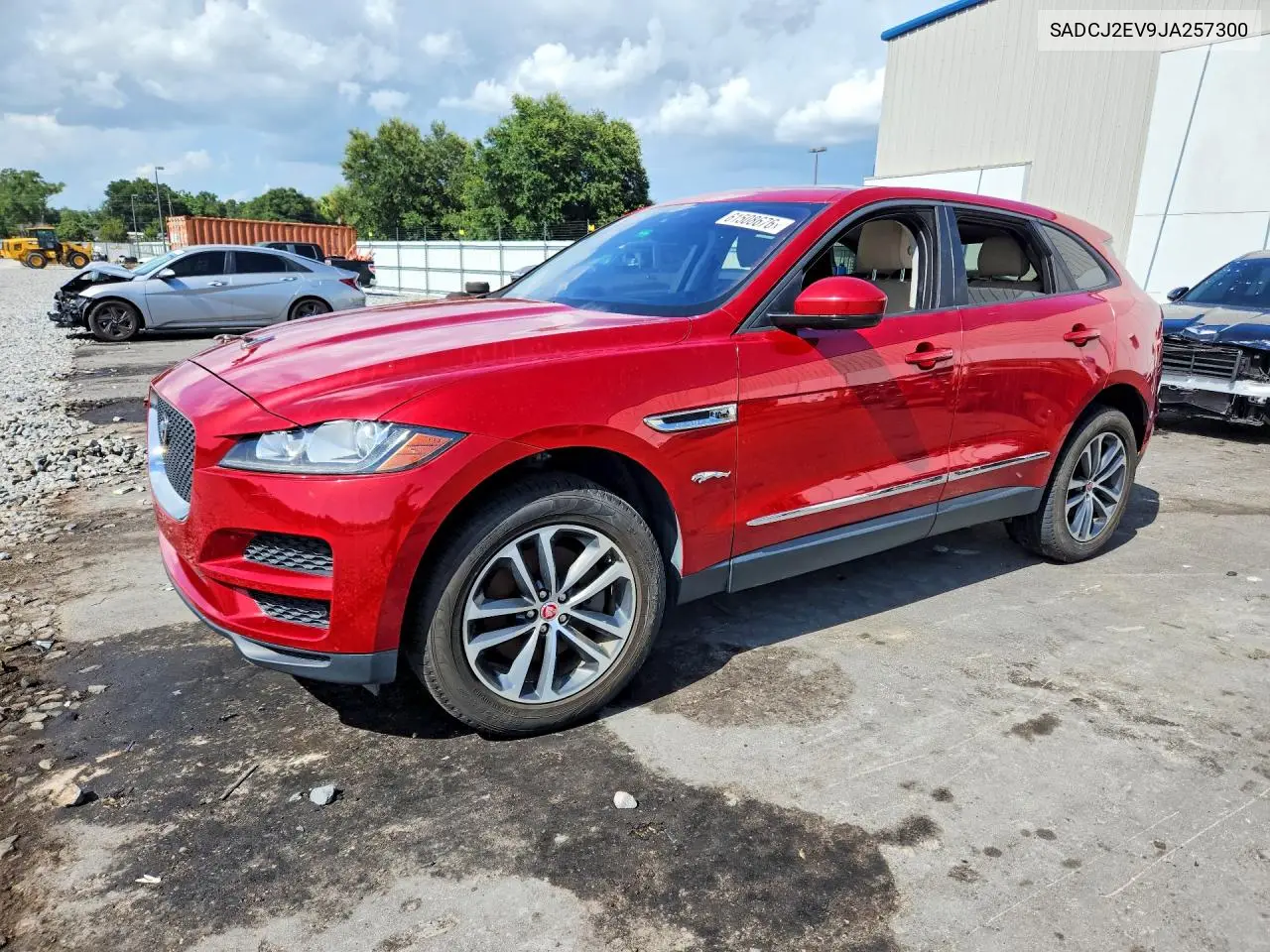 2018 Jaguar F-Pace Premium VIN: SADCJ2EV9JA257300 Lot: 61508676