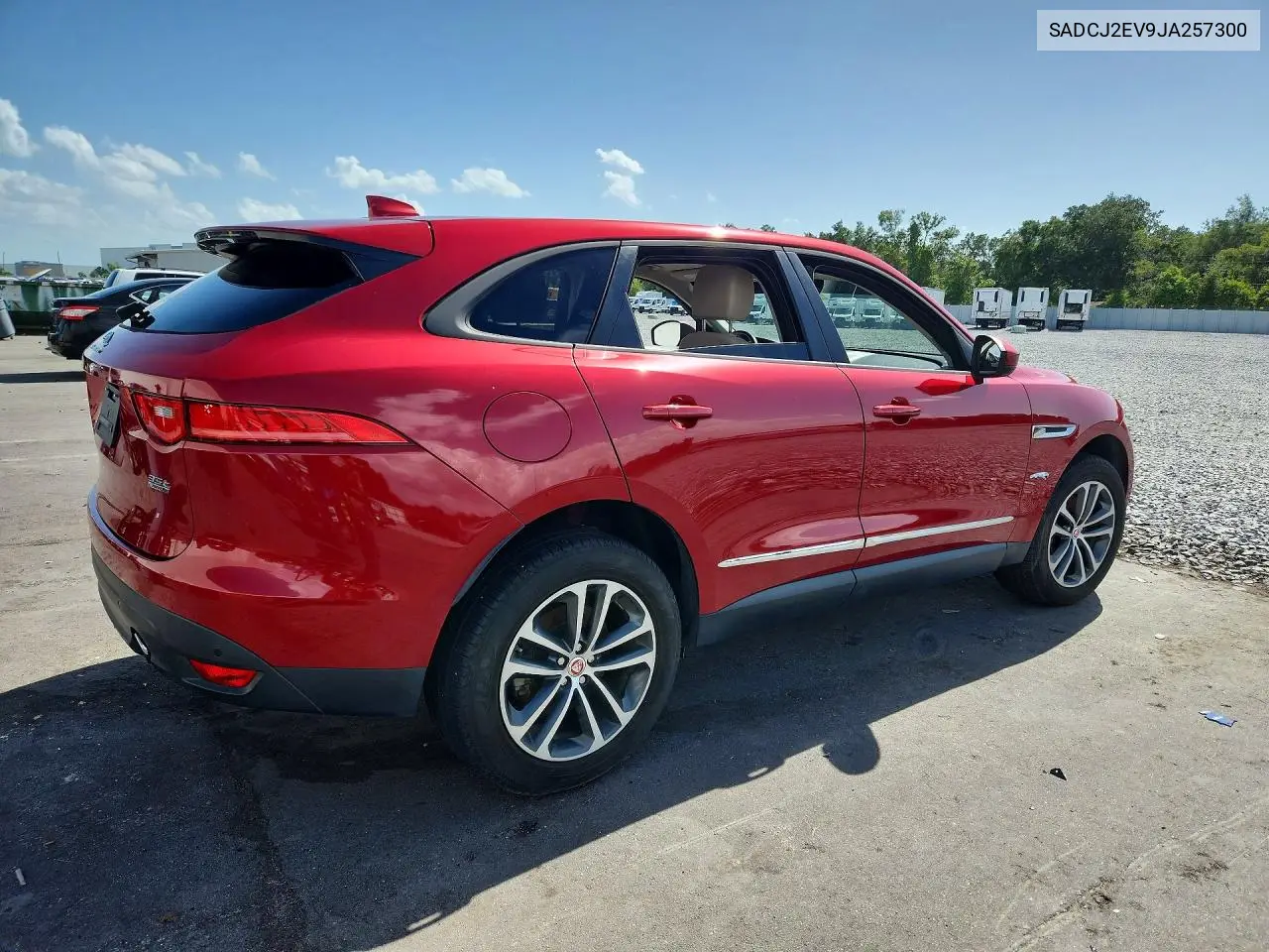 2018 Jaguar F-Pace Premium VIN: SADCJ2EV9JA257300 Lot: 61508676
