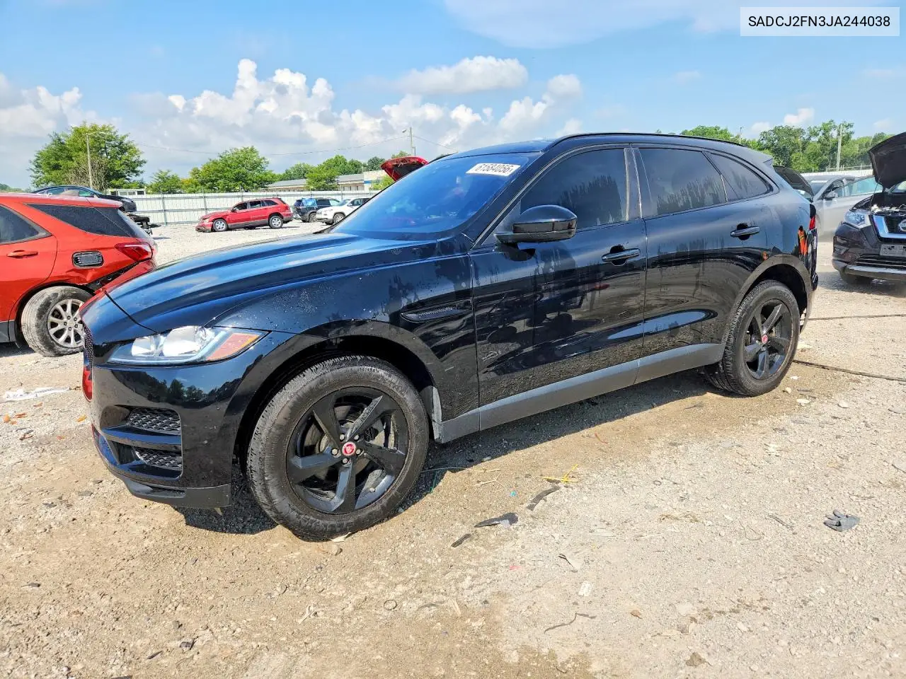 2018 Jaguar F-Pace Premium VIN: SADCJ2FN3JA244038 Lot: 61584056