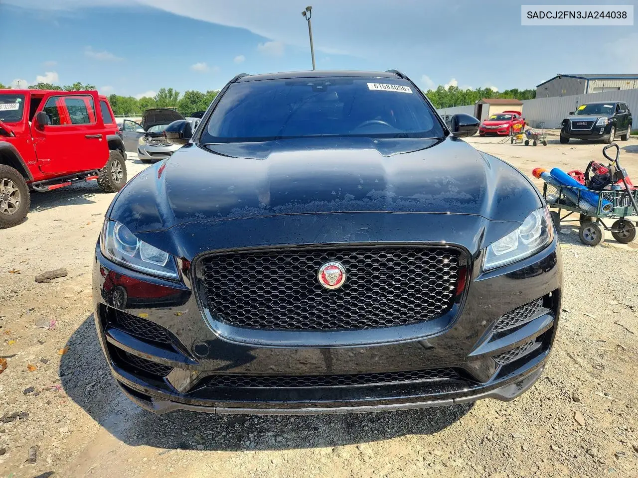 2018 Jaguar F-Pace Premium VIN: SADCJ2FN3JA244038 Lot: 61584056