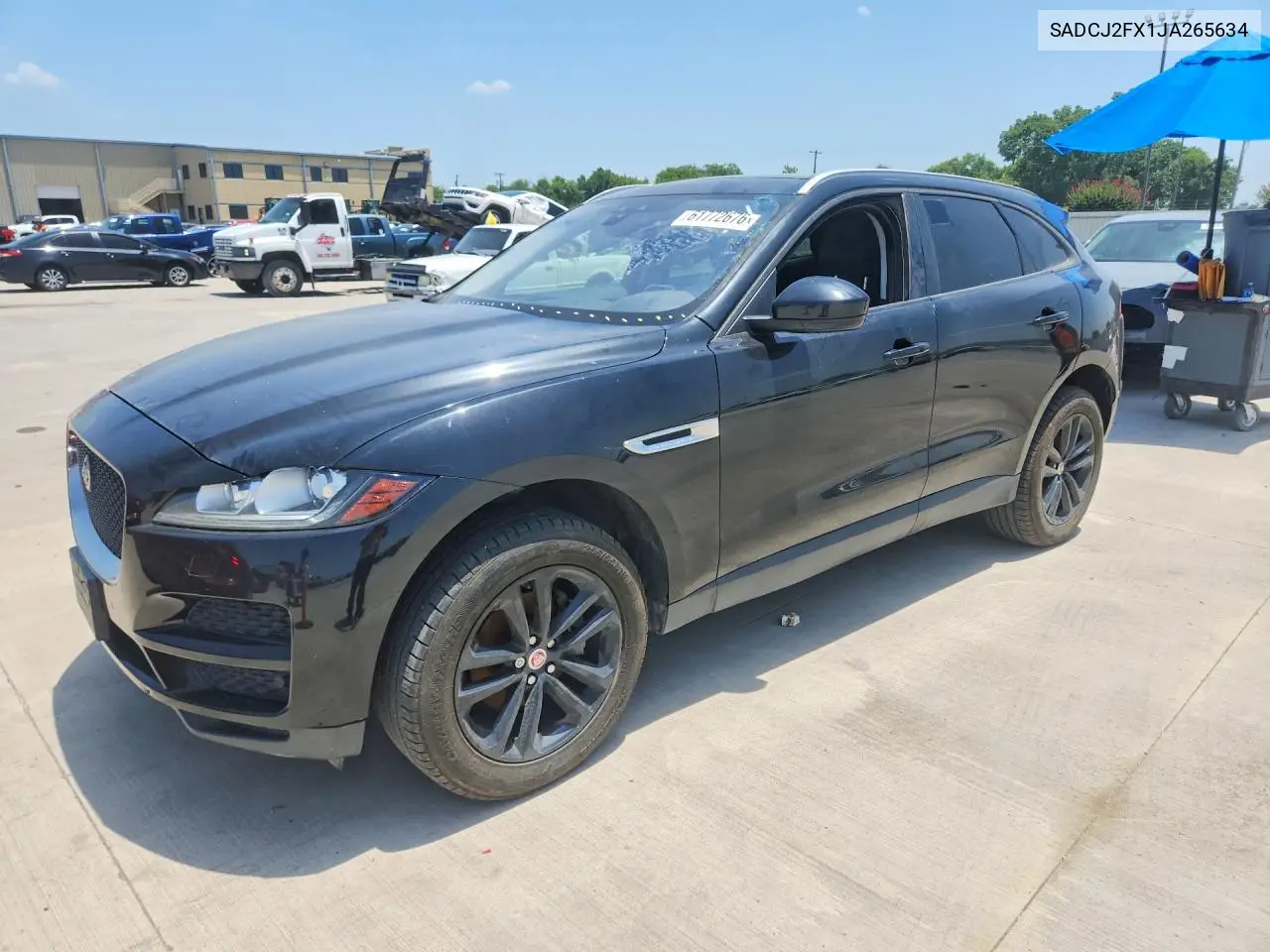 2018 Jaguar F-Pace Premium VIN: SADCJ2FX1JA265634 Lot: 61772676