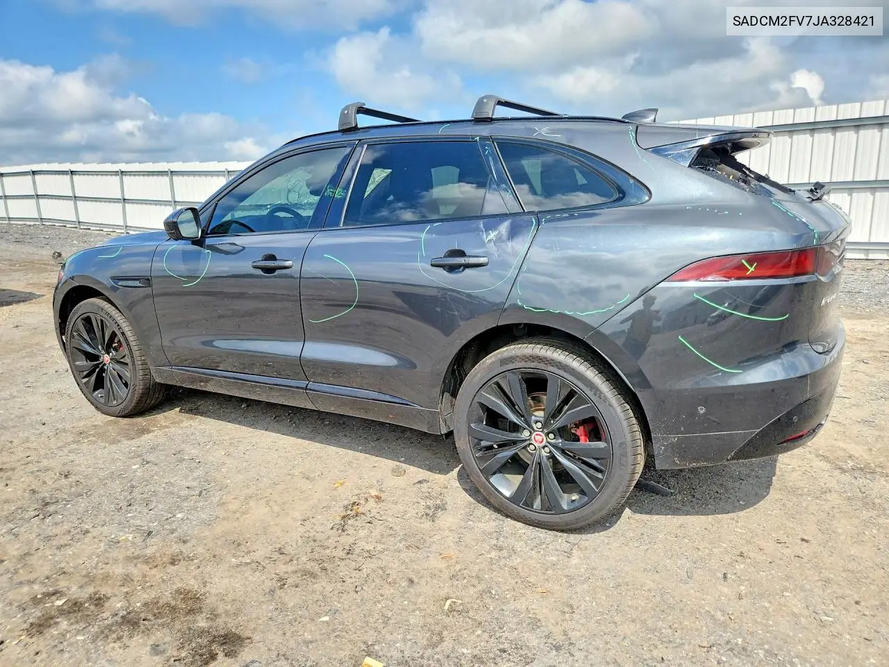 2018 Jaguar F-Pace S VIN: SADCM2FV7JA328421 Lot: 85987555