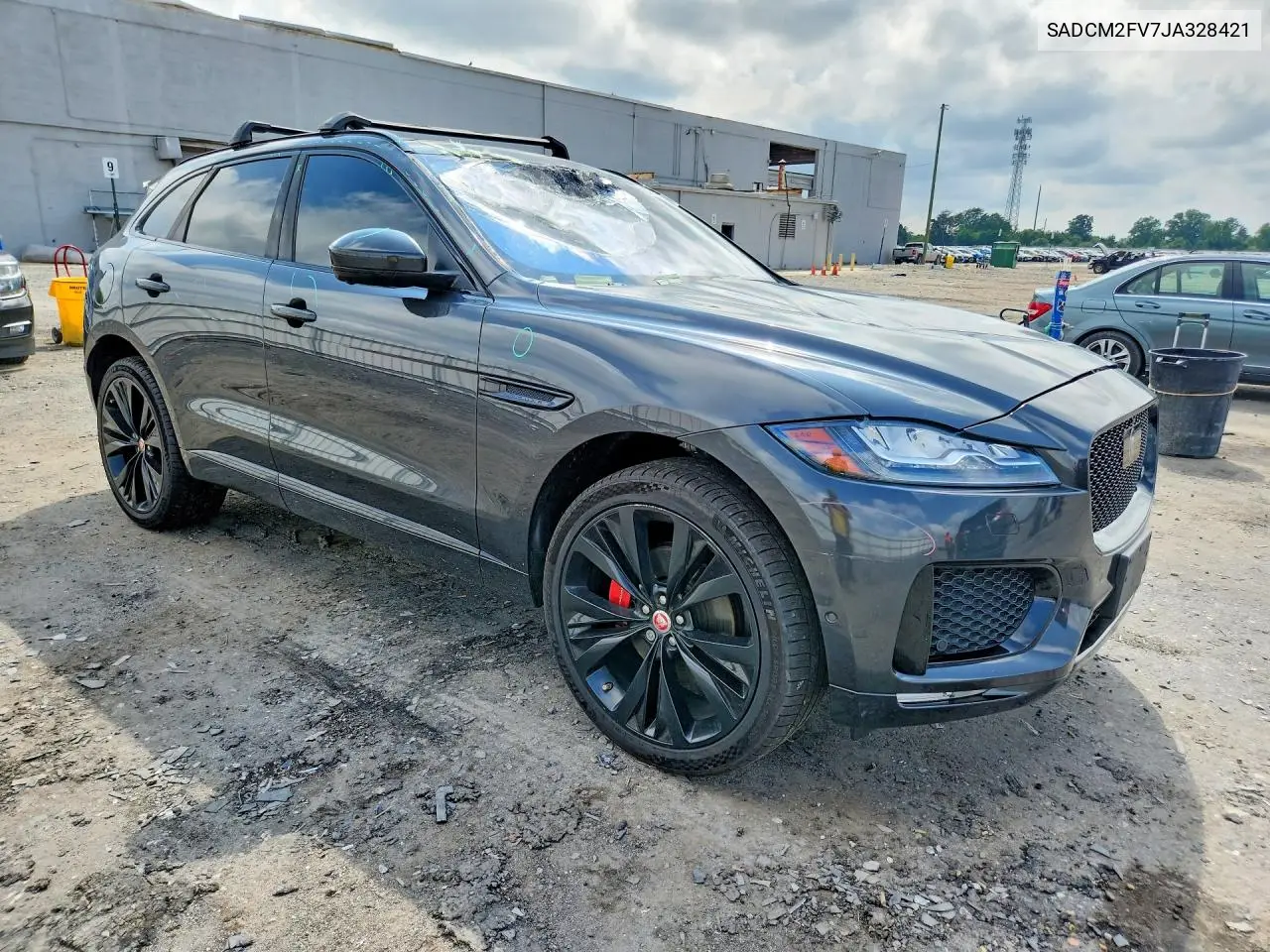 2018 Jaguar F-Pace S VIN: SADCM2FV7JA328421 Lot: 85987555