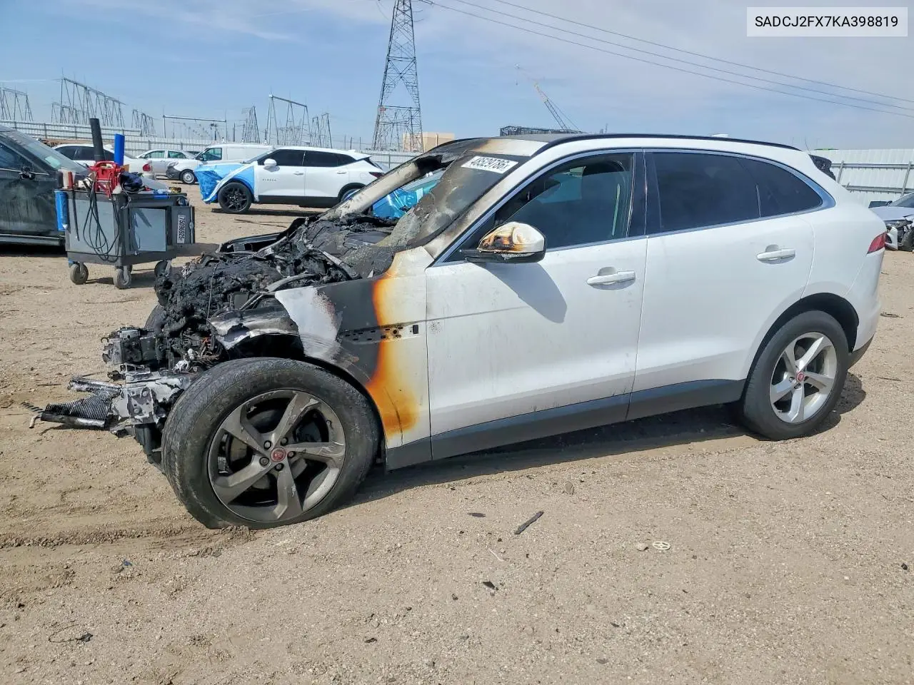 2019 Jaguar F-Pace Premium VIN: SADCJ2FX7KA398819 Lot: 48529786