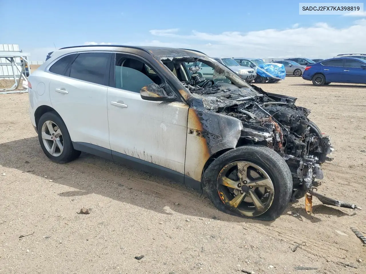 2019 Jaguar F-Pace Premium VIN: SADCJ2FX7KA398819 Lot: 48529786