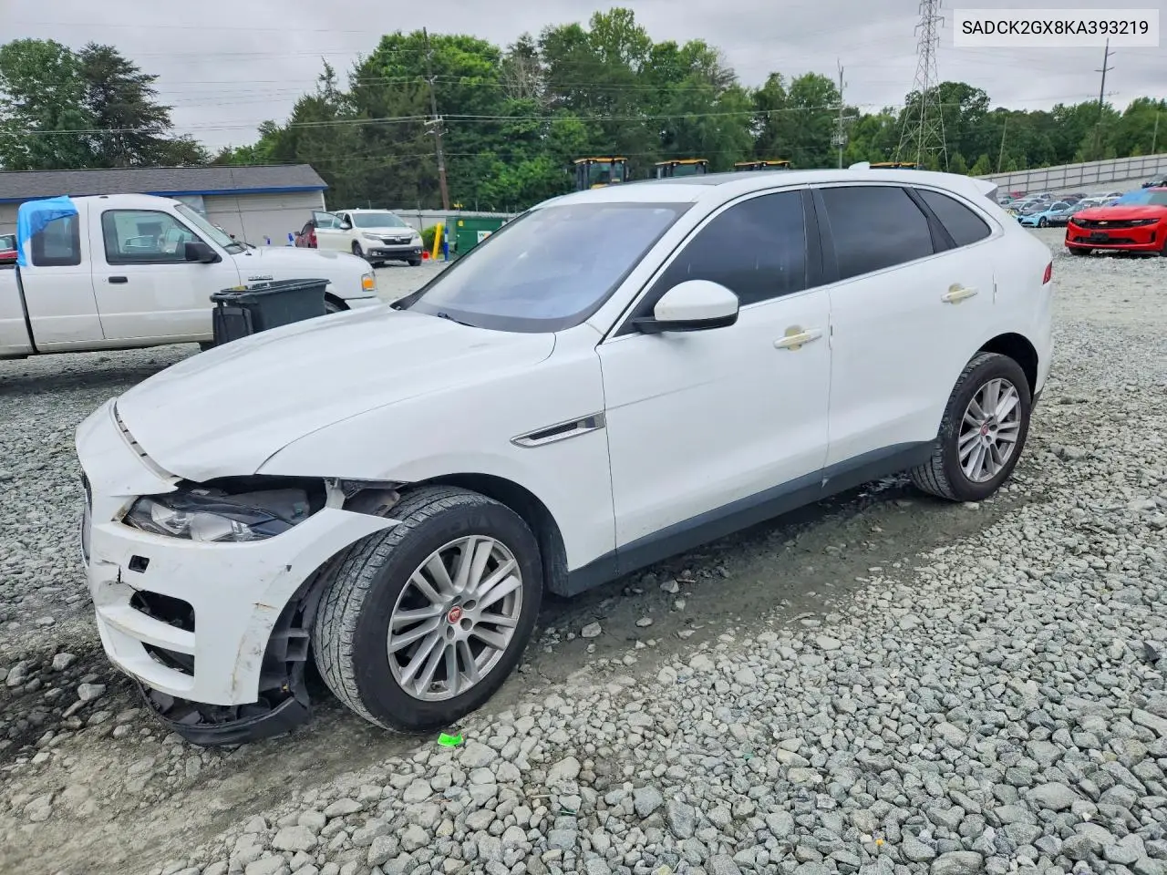 2019 Jaguar F-Pace Prestige VIN: SADCK2GX8KA393219 Lot: 54967886