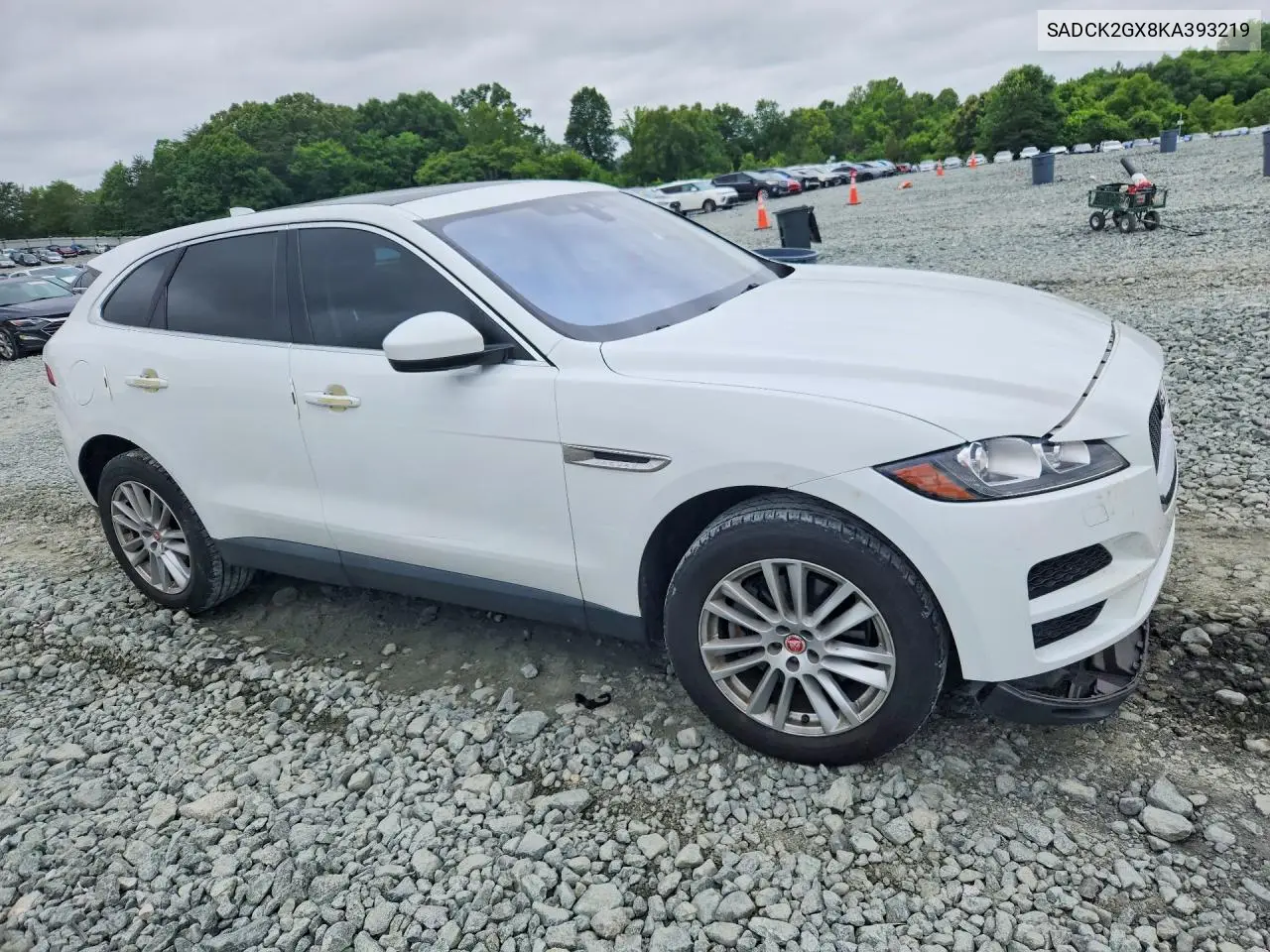 2019 Jaguar F-Pace Prestige VIN: SADCK2GX8KA393219 Lot: 54967886