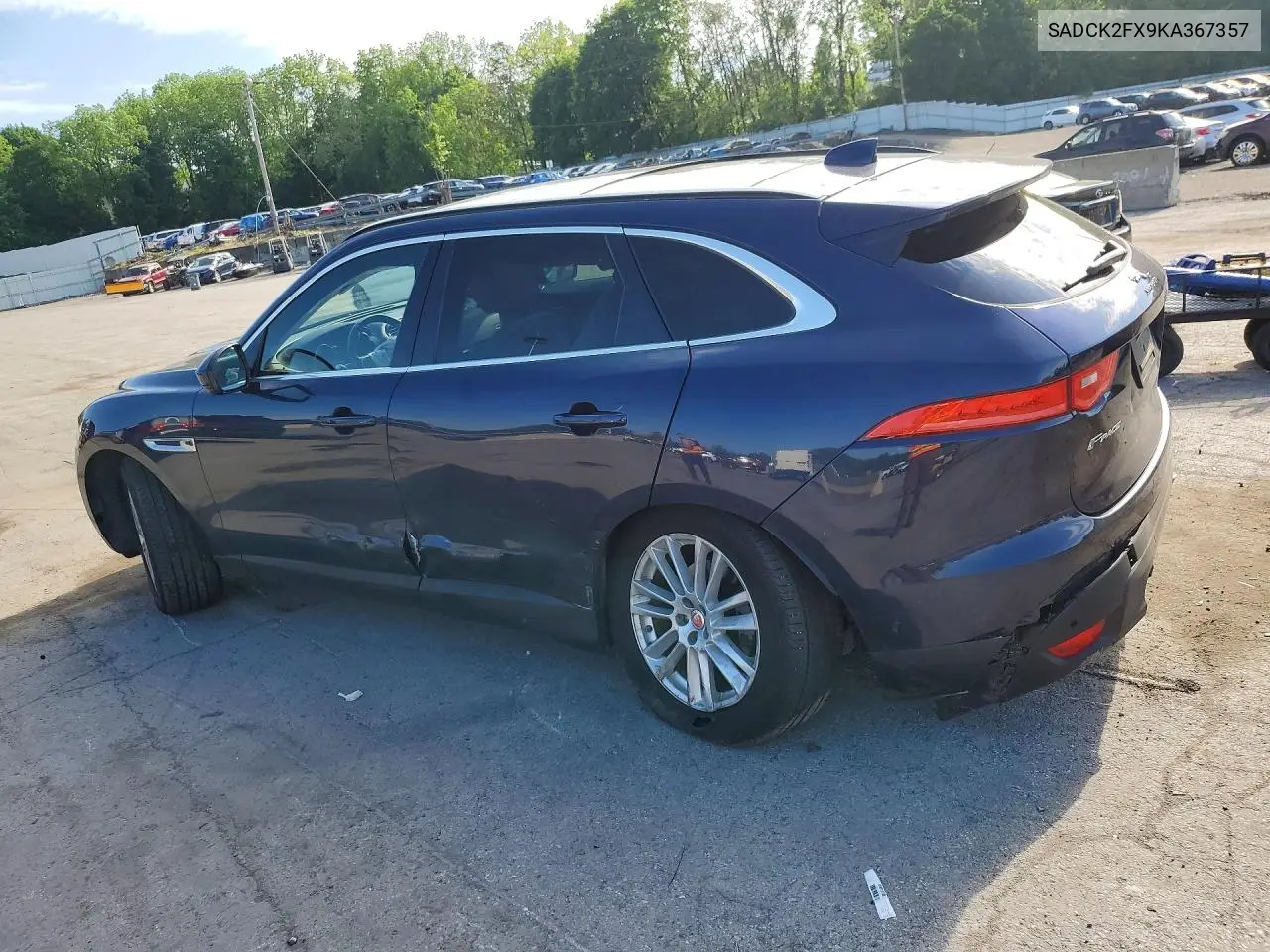2019 Jaguar F-Pace Prestige VIN: SADCK2FX9KA367357 Lot: 55359236