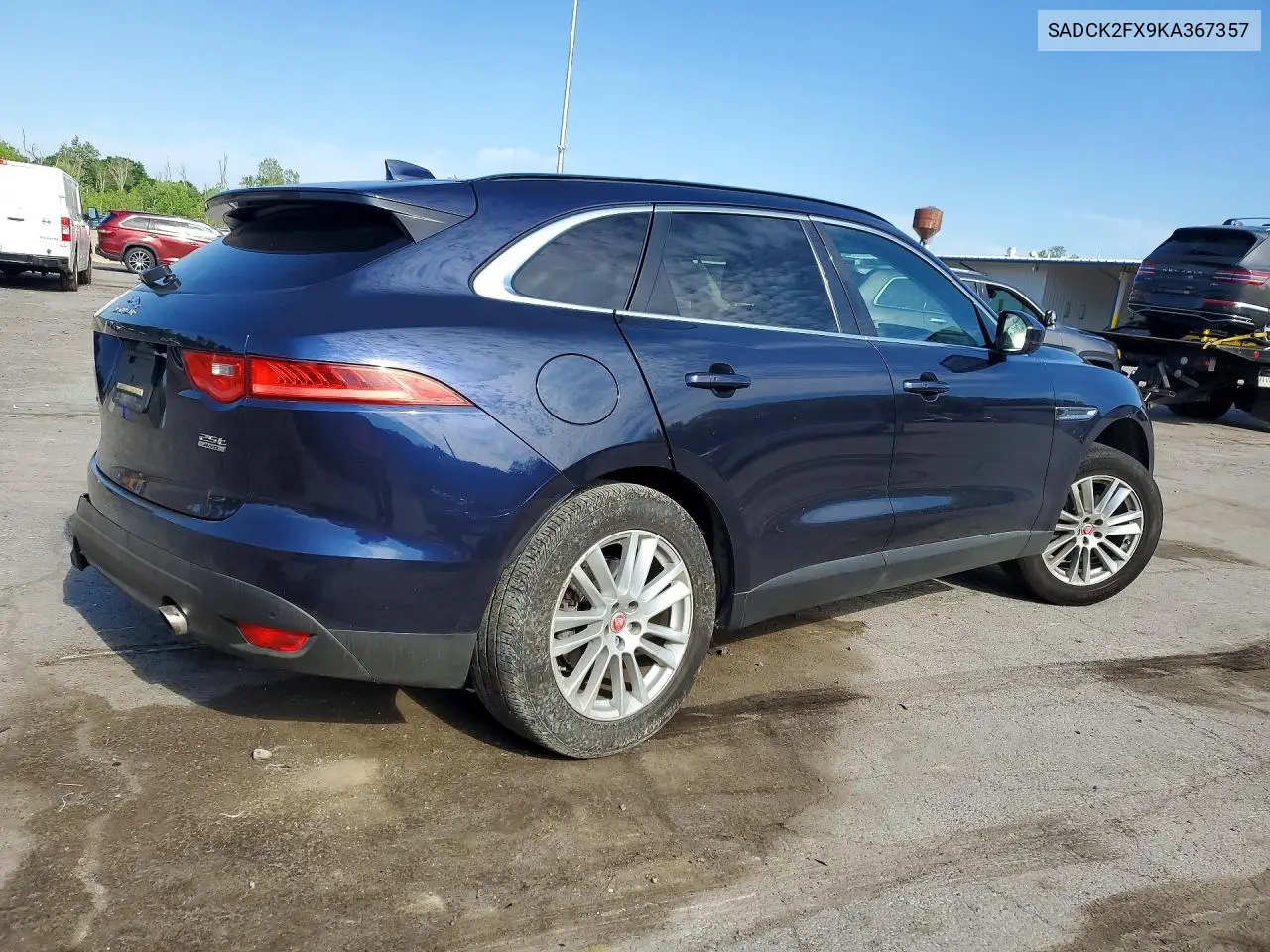 2019 Jaguar F-Pace Prestige VIN: SADCK2FX9KA367357 Lot: 55359236