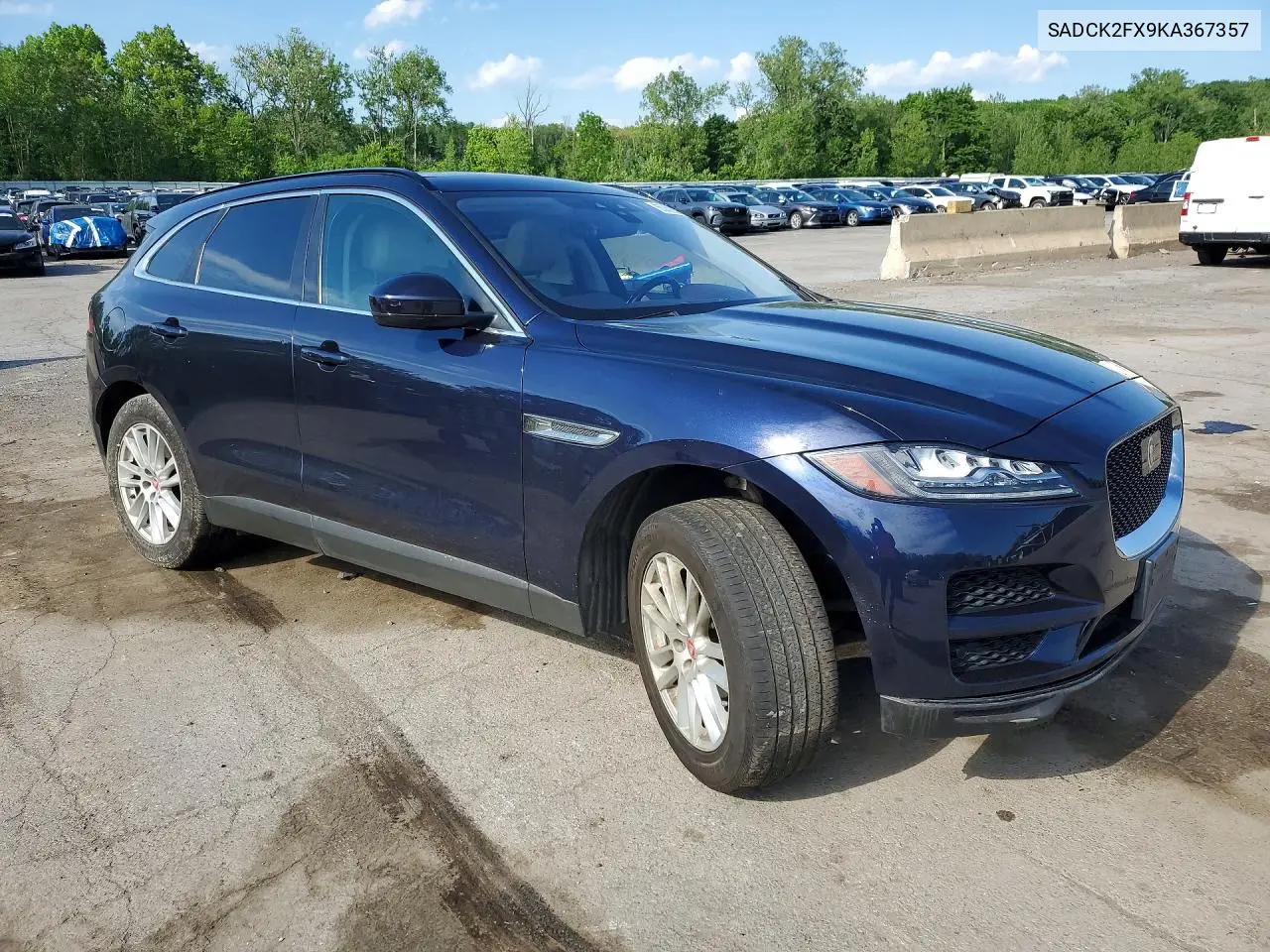2019 Jaguar F-Pace Prestige VIN: SADCK2FX9KA367357 Lot: 55359236
