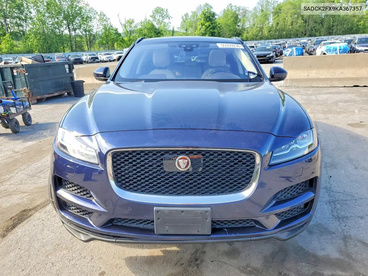 2019 Jaguar F-Pace Prestige VIN: SADCK2FX9KA367357 Lot: 55359236