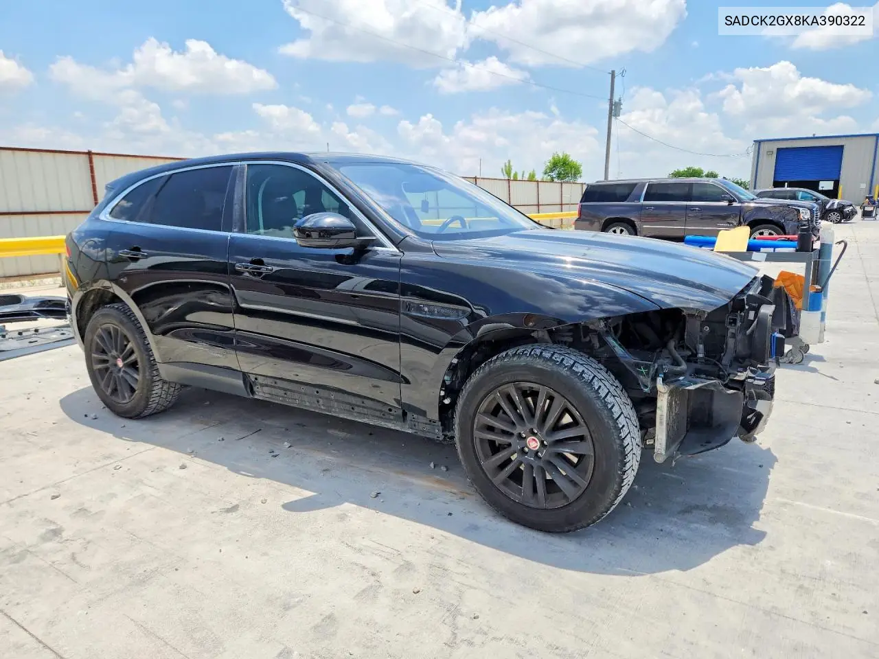 2019 Jaguar F-Pace Prestige VIN: SADCK2GX8KA390322 Lot: 55779596