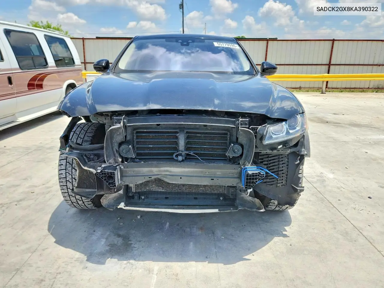 2019 Jaguar F-Pace Prestige VIN: SADCK2GX8KA390322 Lot: 55779596
