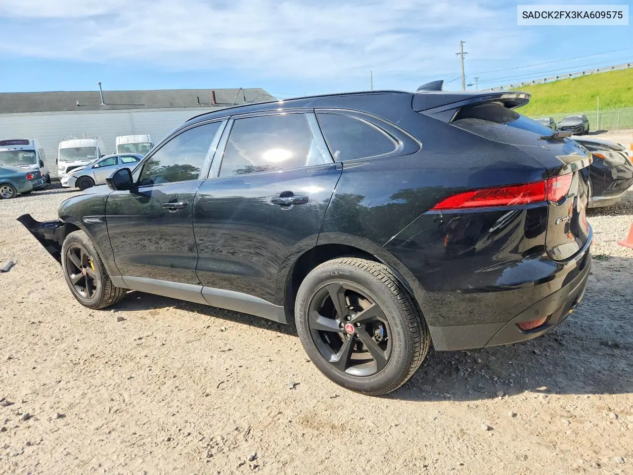 2019 Jaguar F-Pace Prestige VIN: SADCK2FX3KA609575 Lot: 56044046