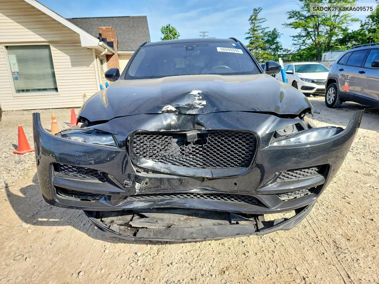2019 Jaguar F-Pace Prestige VIN: SADCK2FX3KA609575 Lot: 56044046