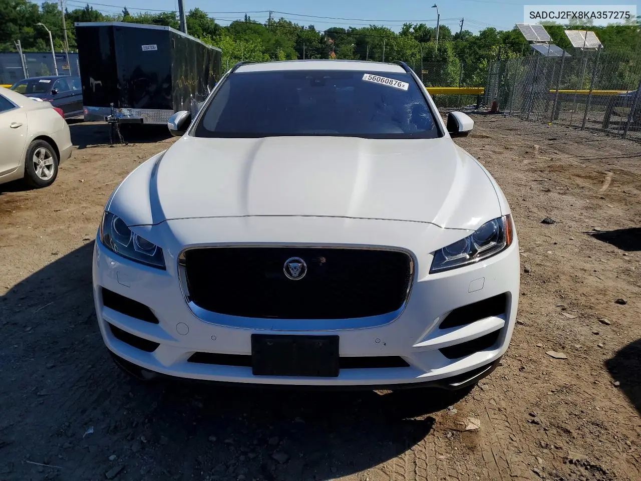 2019 Jaguar F-Pace Premium VIN: SADCJ2FX8KA357275 Lot: 56060876