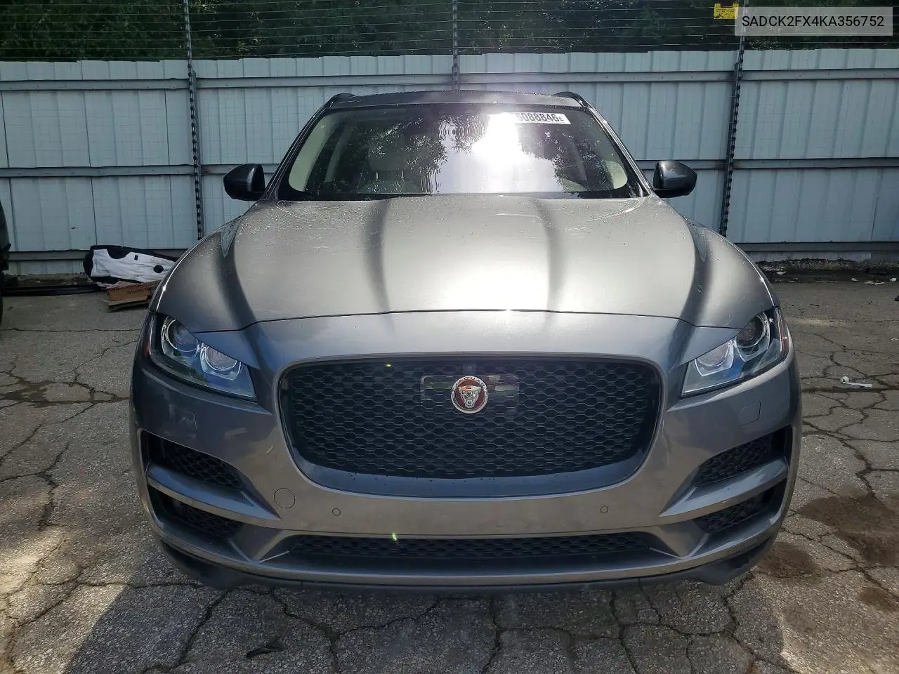 2019 Jaguar F-Pace Prestige VIN: SADCK2FX4KA356752 Lot: 56088846