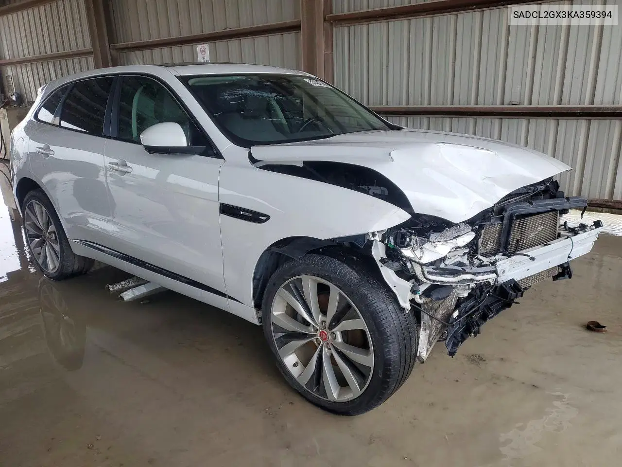 2019 Jaguar F-Pace R - Sport VIN: SADCL2GX3KA359394 Lot: 57402546