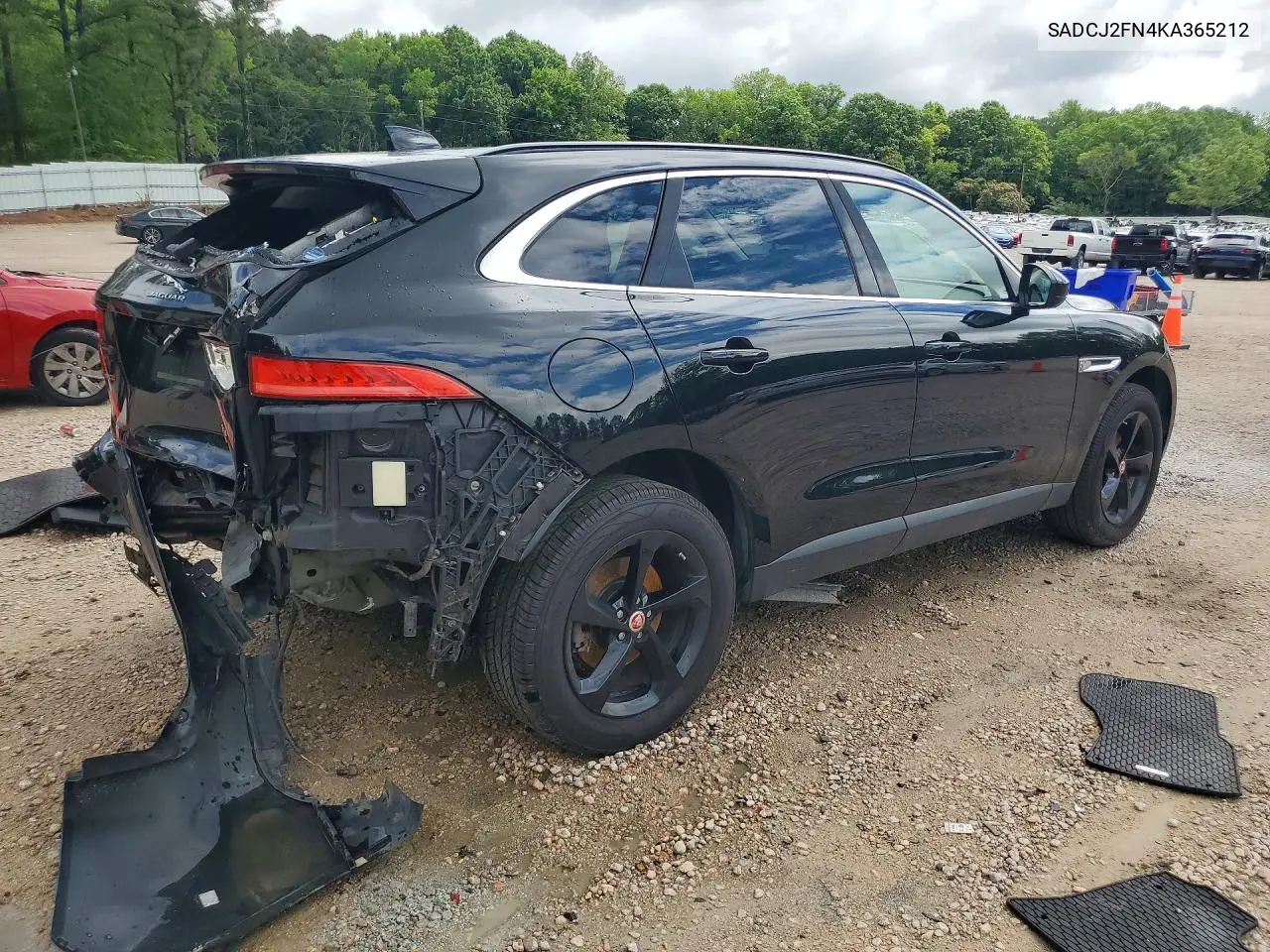 2019 Jaguar F-Pace Premium VIN: SADCJ2FN4KA365212 Lot: 58035916