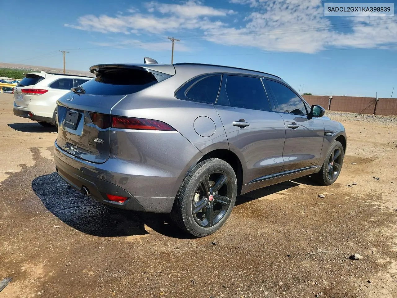 2019 Jaguar F-Pace R - Sport VIN: SADCL2GX1KA398839 Lot: 58217786