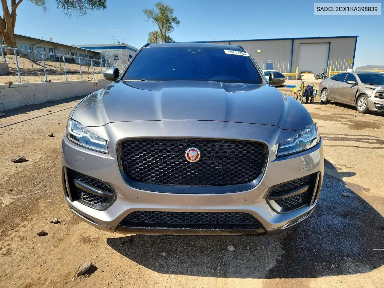 2019 Jaguar F-Pace R - Sport VIN: SADCL2GX1KA398839 Lot: 58217786