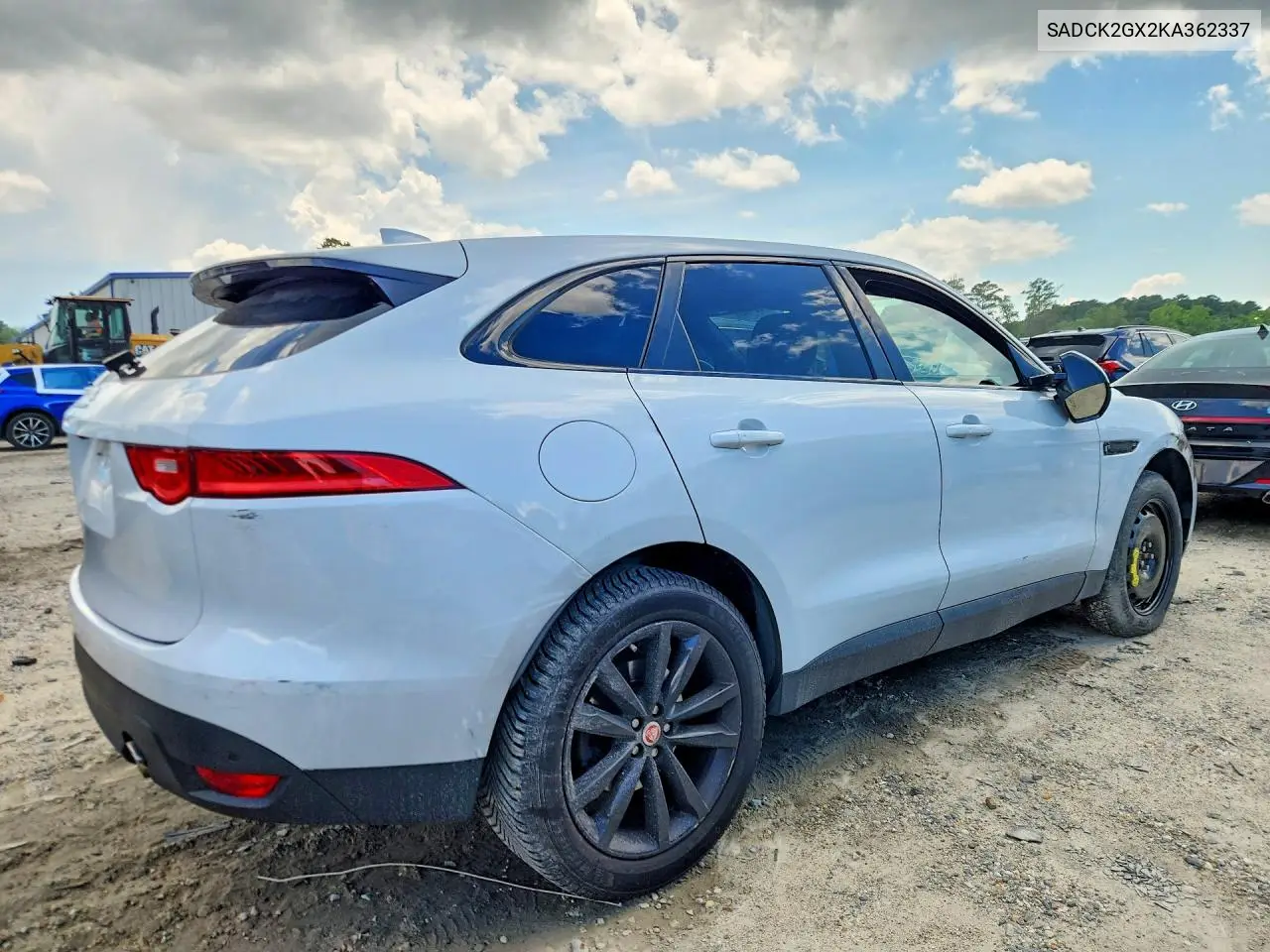 2019 Jaguar F-Pace Prestige VIN: SADCK2GX2KA362337 Lot: 59122106