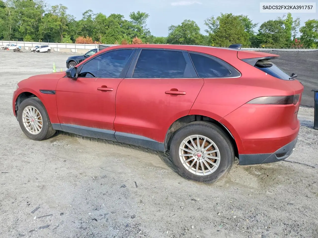 2019 Jaguar F-Pace VIN: SADCS2FX2KA391757 Lot: 59915626