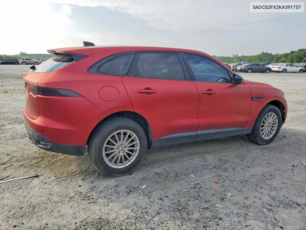 2019 Jaguar F-Pace VIN: SADCS2FX2KA391757 Lot: 59915626