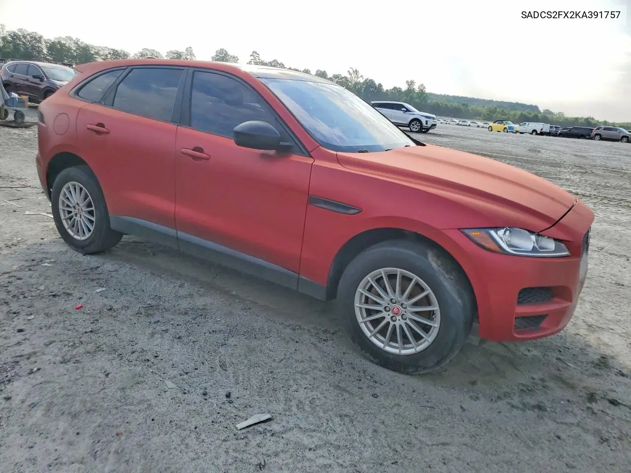 2019 Jaguar F-Pace VIN: SADCS2FX2KA391757 Lot: 59915626