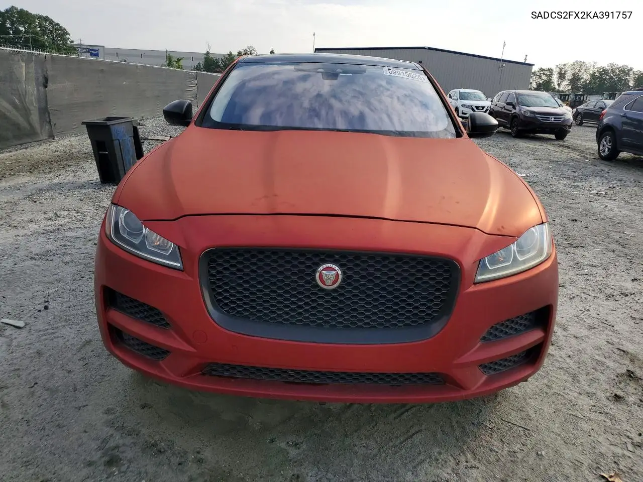 2019 Jaguar F-Pace VIN: SADCS2FX2KA391757 Lot: 59915626