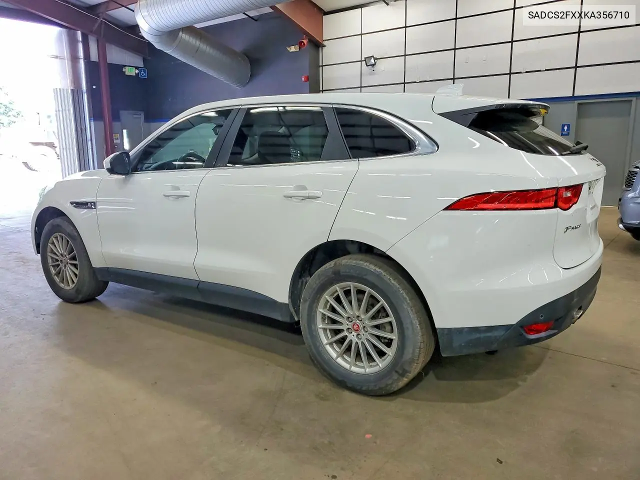 2019 Jaguar F-Pace VIN: SADCS2FXXKA356710 Lot: 60842426