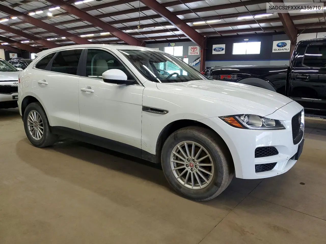 2019 Jaguar F-Pace VIN: SADCS2FXXKA356710 Lot: 60842426