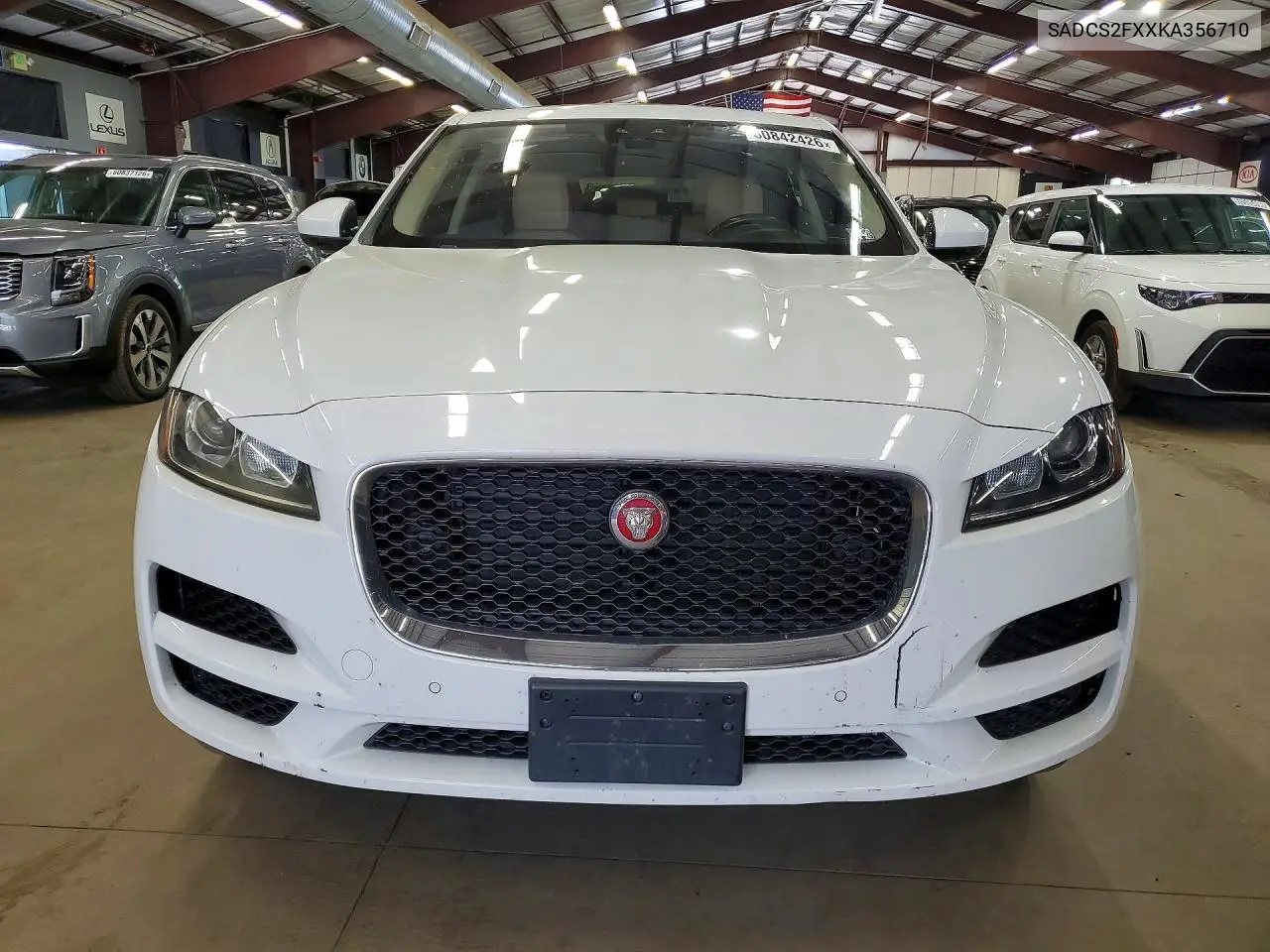 2019 Jaguar F-Pace VIN: SADCS2FXXKA356710 Lot: 60842426