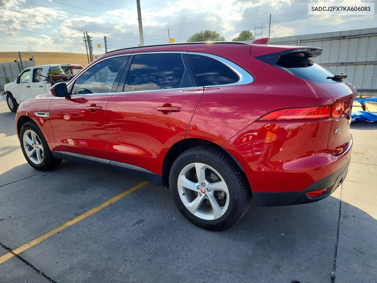 2019 Jaguar F-Pace Premium VIN: SADCJ2FX7KA606083 Lot: 61575976