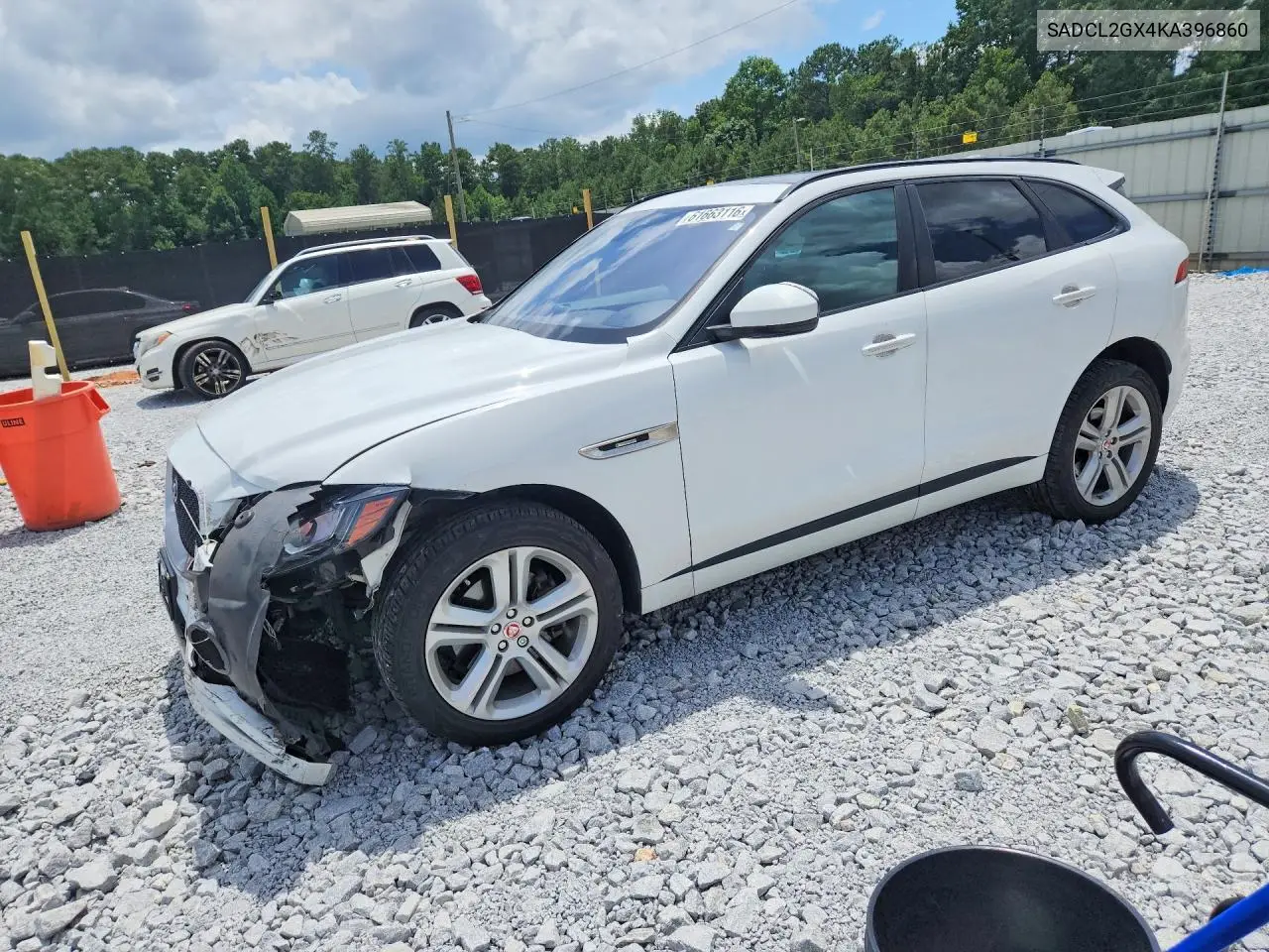 2019 Jaguar F-Pace R - Sport VIN: SADCL2GX4KA396860 Lot: 61663116